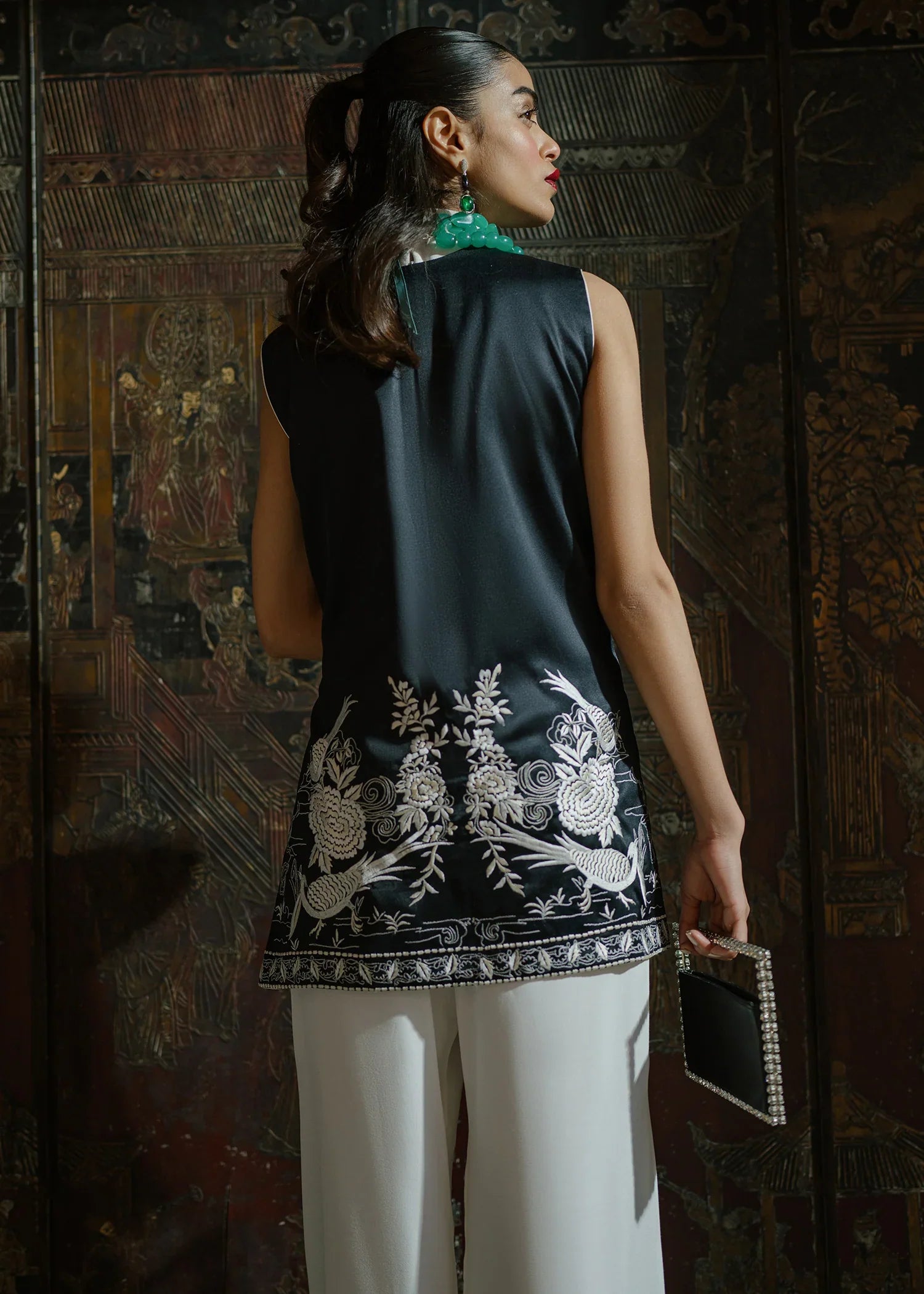 Mahgul | Eid Edit 2024 | Black Crane - Official Mahgul stockist in UK - Sakeena London