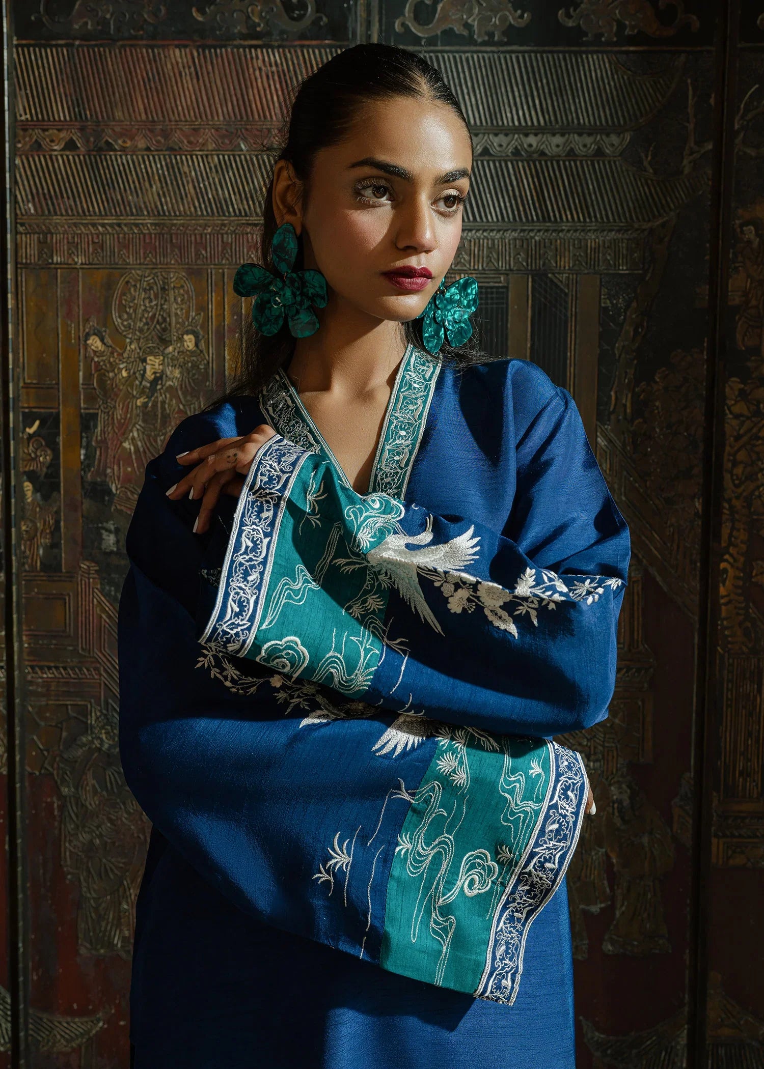 Mahgul | Eid Edit 2024 | Midnight Crush - Official Mahgul stockist in UK - Sakeena London