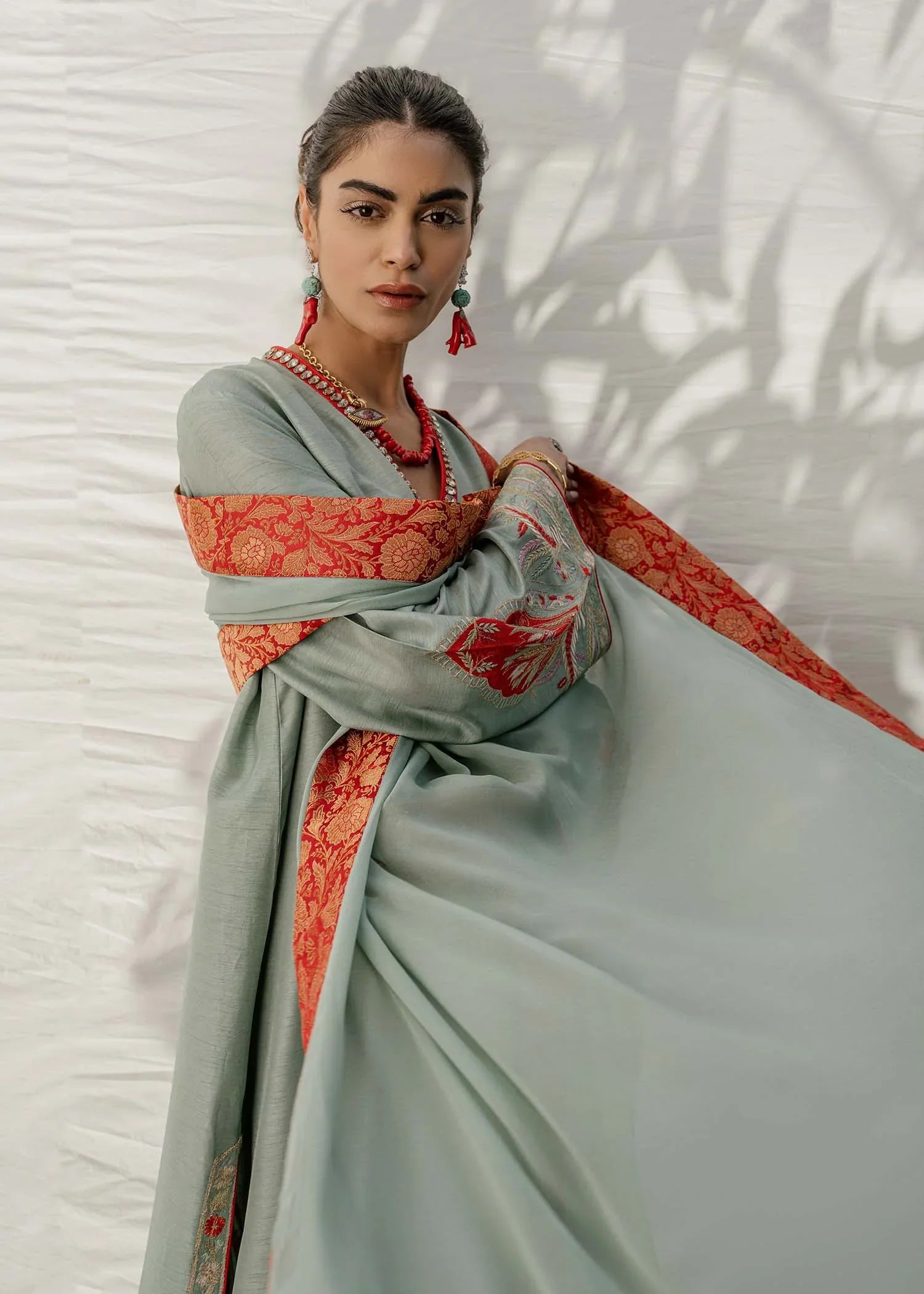 Mahgul | Eid Edit 2024 | Kashmiri Sea - Official Mahgul stockist in UK - Sakeena London