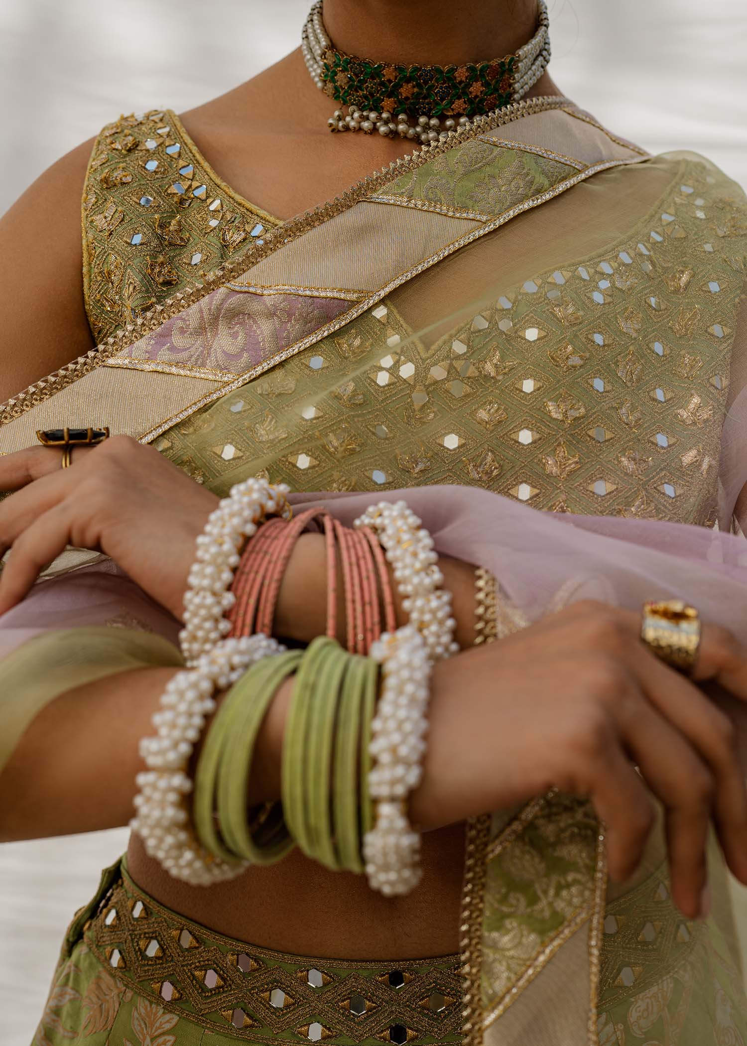 Mahgul | Eid Edit 2024 | Mirrored Screen - Official Mahgul stockist in UK - Sakeena London