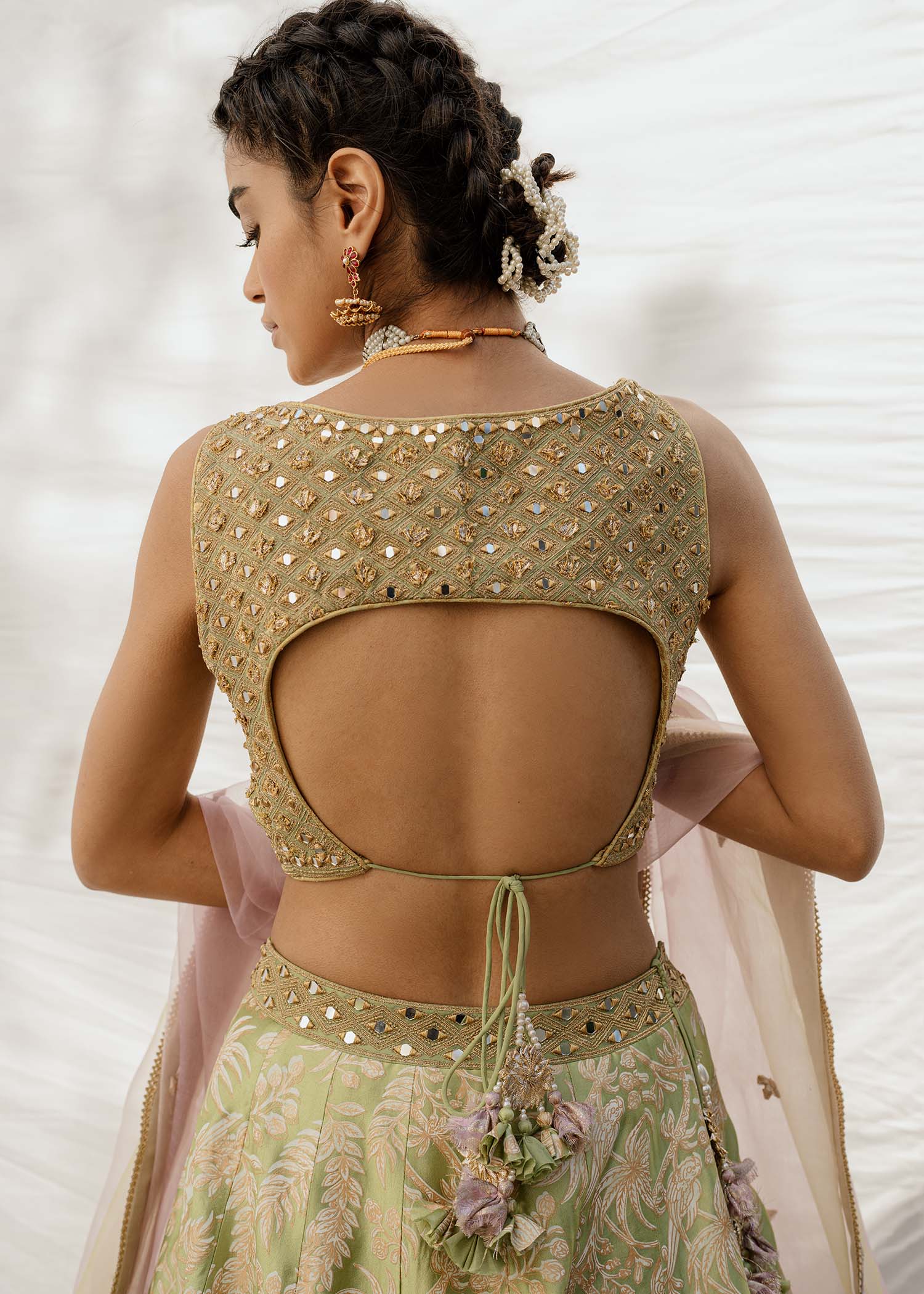 Mahgul | Eid Edit 2024 | Mirrored Screen - Official Mahgul stockist in UK - Sakeena London