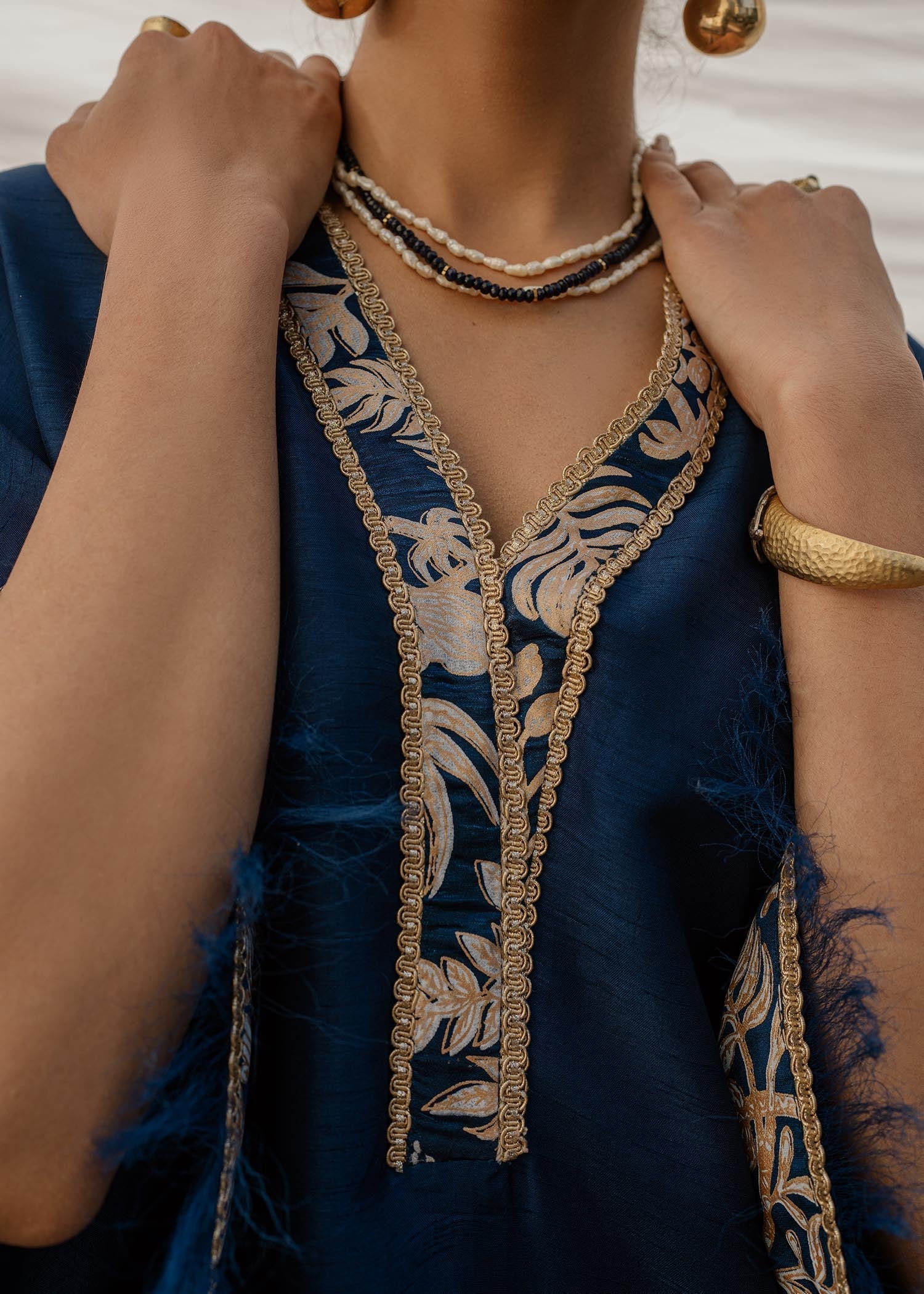 Mahgul | Eid Edit 2024 | Cobalt Sea - Official Mahgul stockist in UK - Sakeena London
