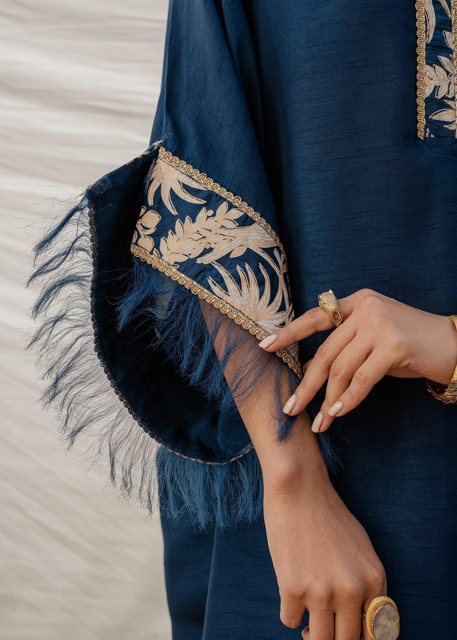 Mahgul | Eid Edit 2024 | Cobalt Sea - Official Mahgul stockist in UK - Sakeena London