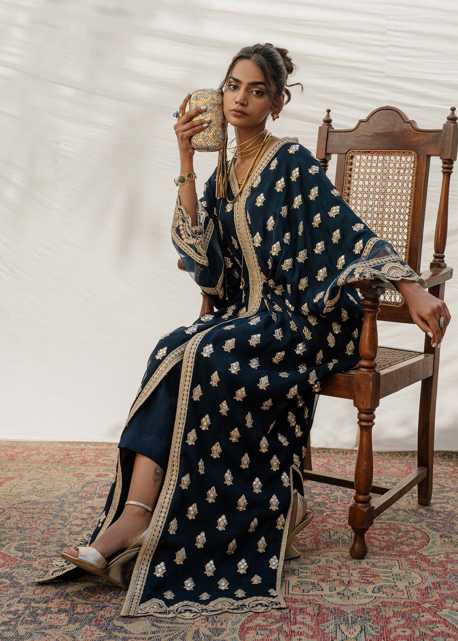 Mahgul | Eid Edit 2024 | Indigo Mirror - Official Mahgul stockist in UK - Sakeena London