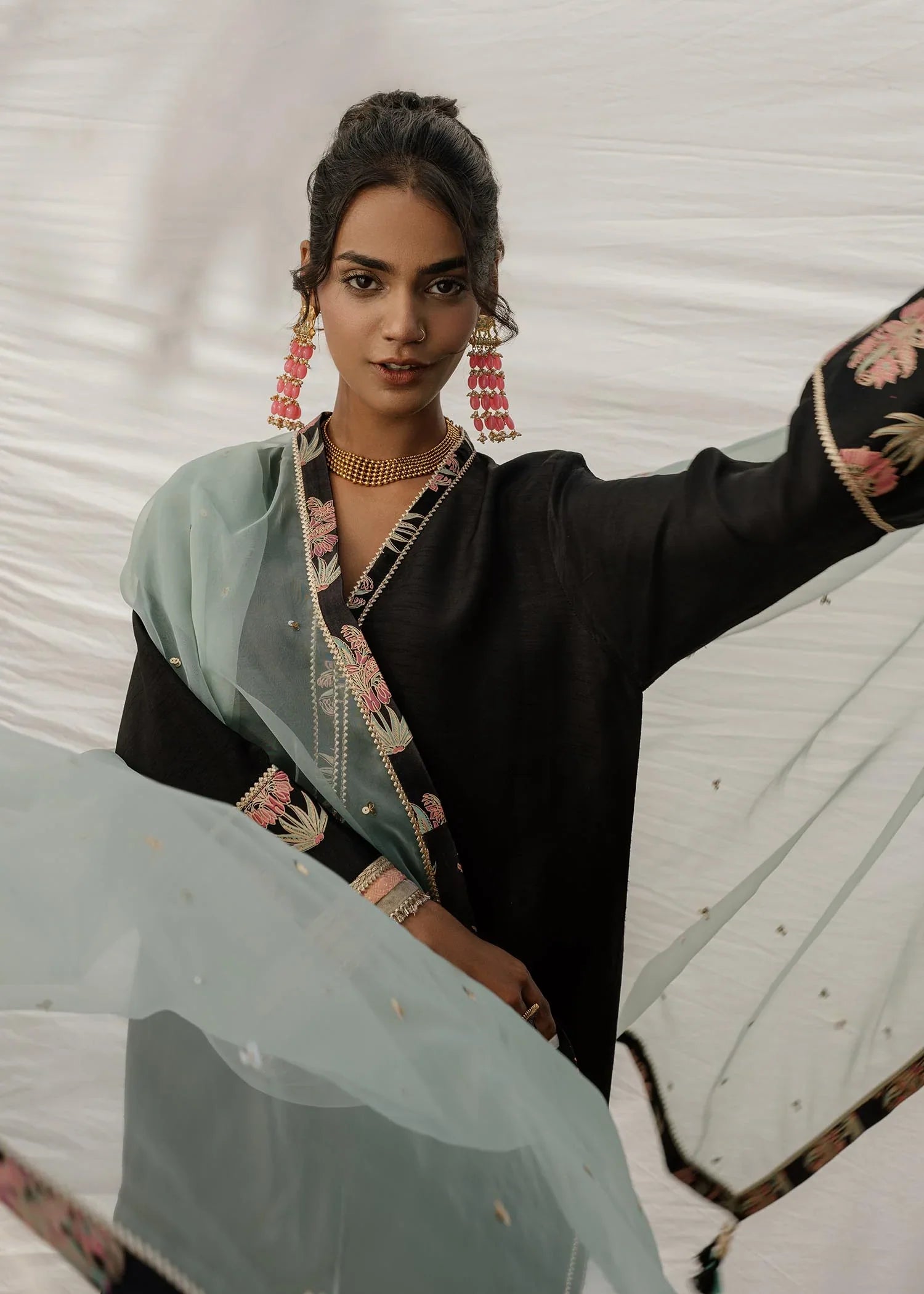 Mahgul | Eid Edit 2024 | Black Sea - Official Mahgul stockist in UK - Sakeena London