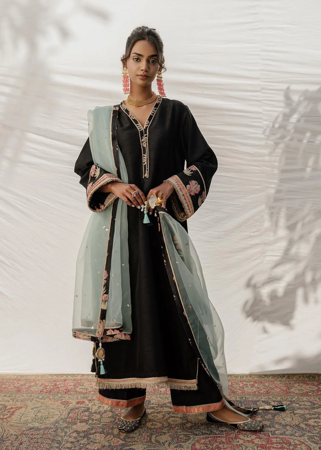 Mahgul | Eid Edit 2024 | Black Sea - Official Mahgul stockist in UK - Sakeena London