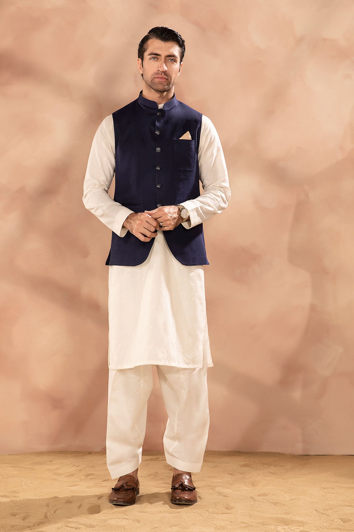 Pakistani Menswear | MARIA.B-GTS-SS24-24 - Official Sakeena London Ltd. stockist in UK - Sakeena London