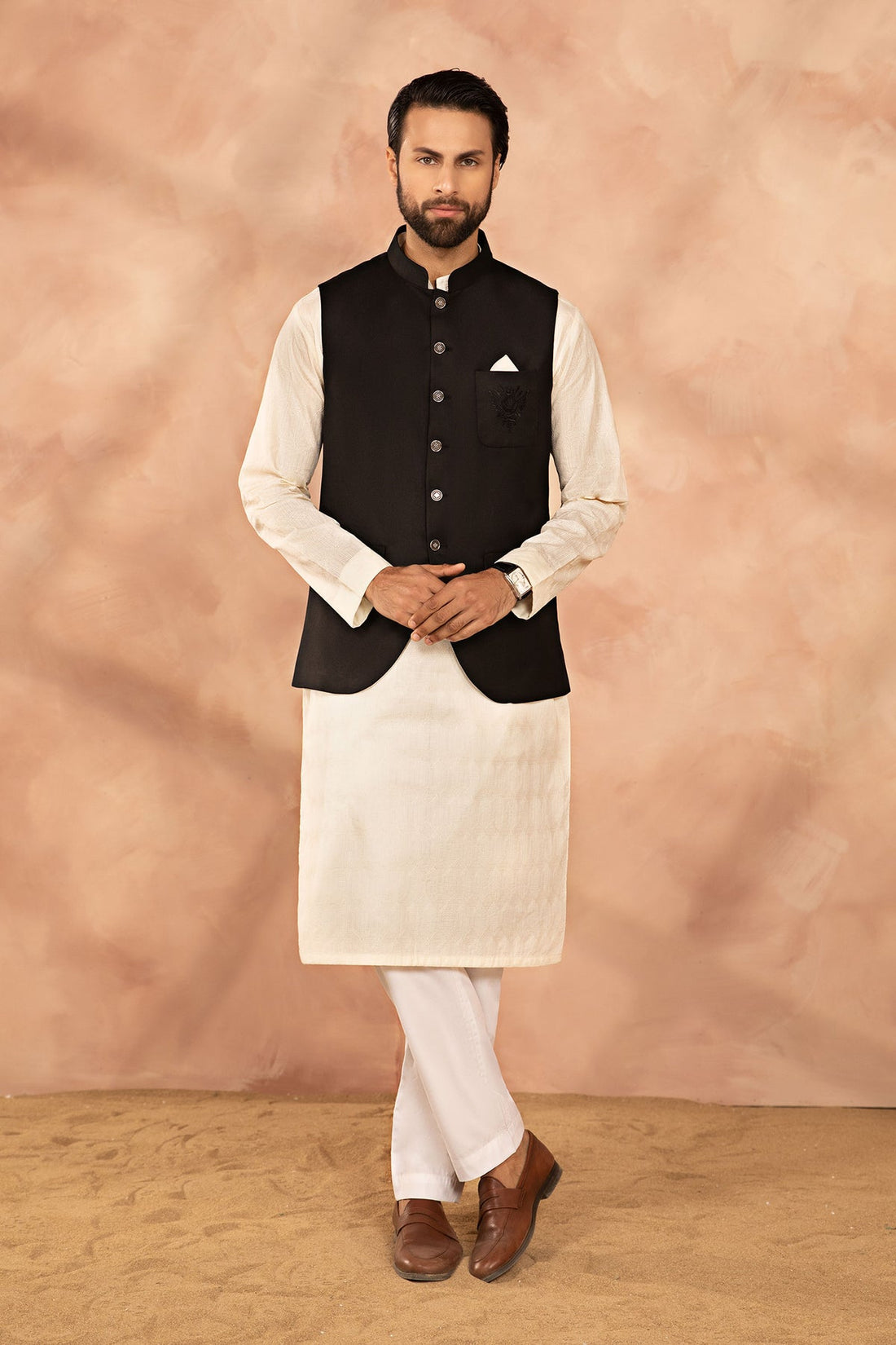 Pakistani Menswear | MARIA.B-GTS-SS24-25 - Official Sakeena London Ltd. stockist in UK - Sakeena London