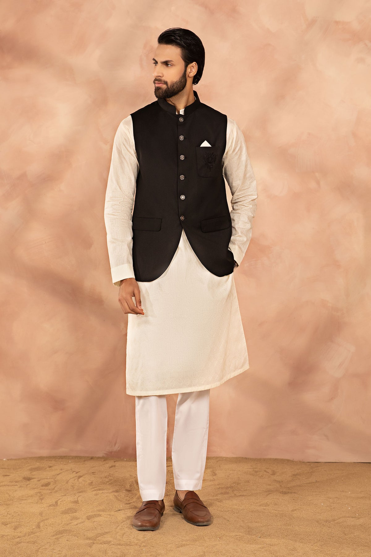 Pakistani Menswear | MARIA.B-GTS-SS24-25 - Official Sakeena London Ltd. stockist in UK - Sakeena London