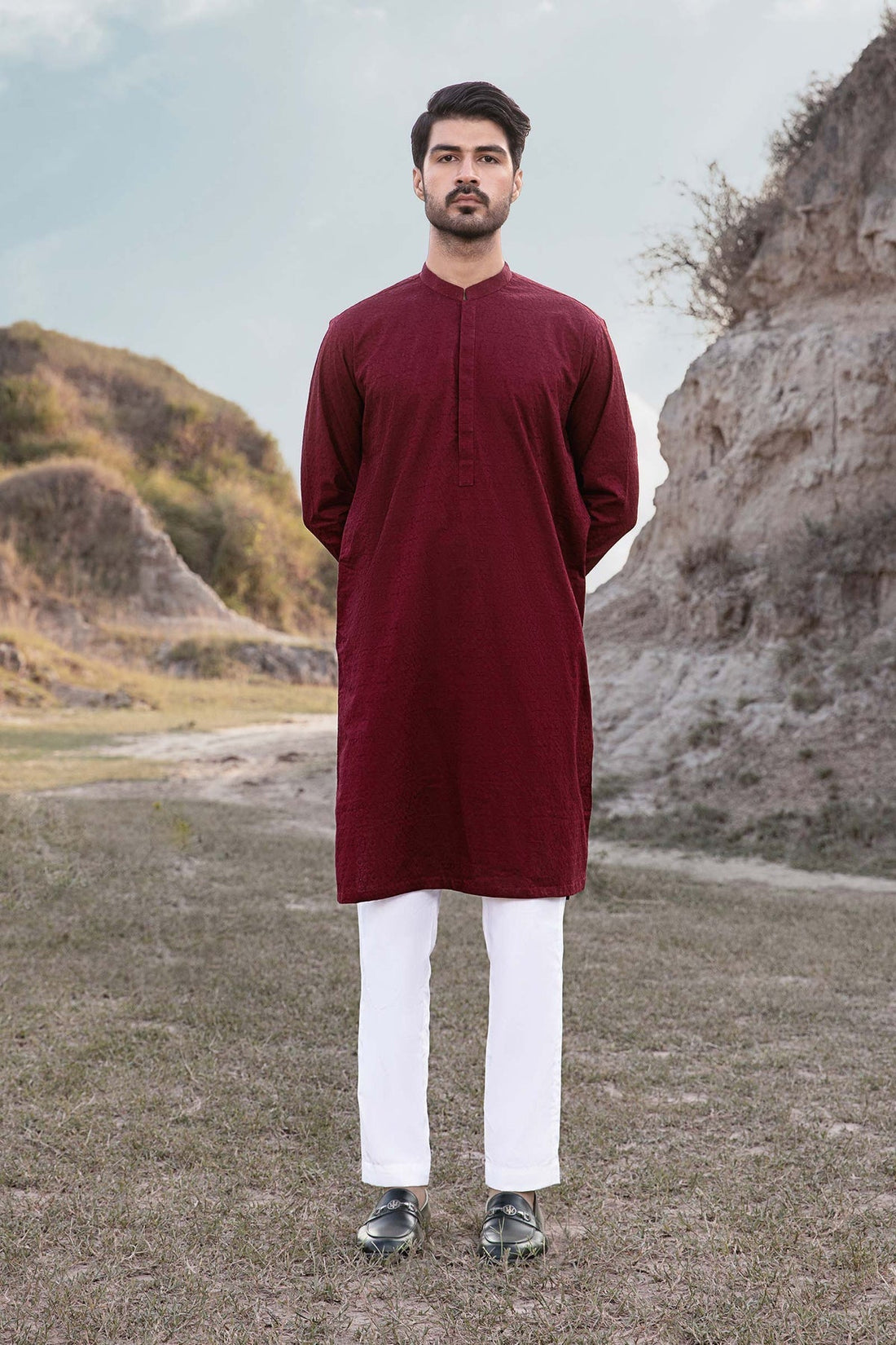 Pakistani Menswear | MARIA.B-GTS-W23-02 - Official Sakeena London Ltd. stockist in UK - Sakeena London