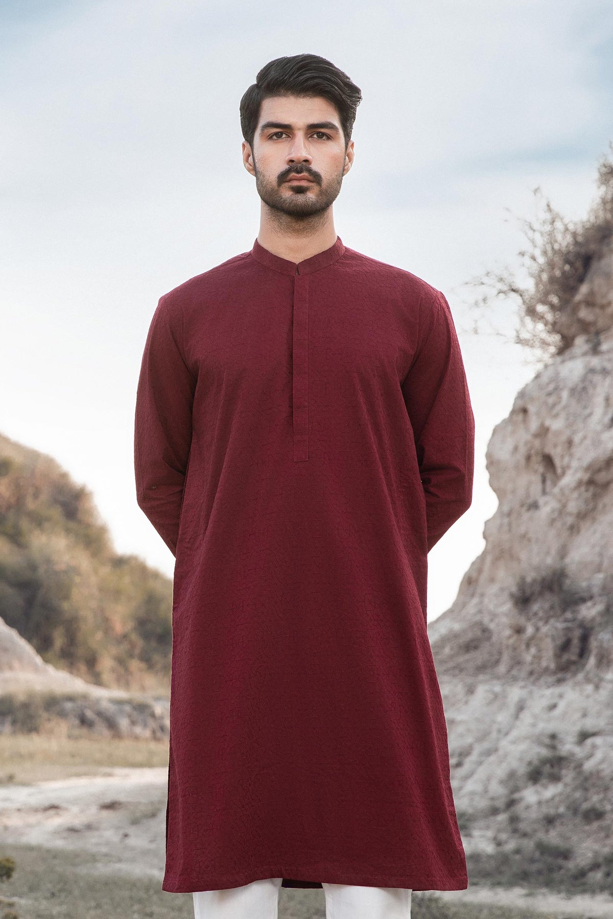 Pakistani Menswear | MARIA.B-GTS-W23-02 - Official Sakeena London Ltd. stockist in UK - Sakeena London