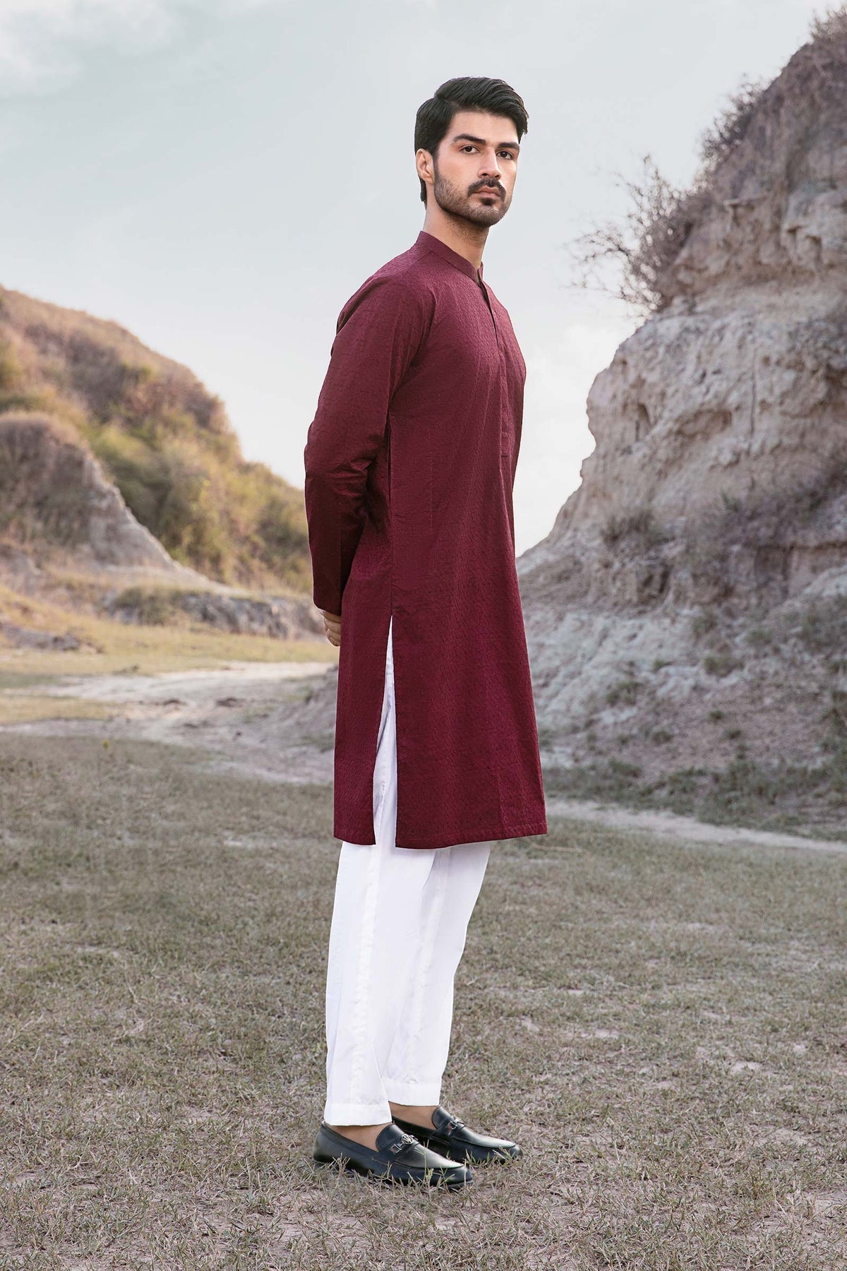 Pakistani Menswear | MARIA.B-GTS-W23-02 - Official Sakeena London Ltd. stockist in UK - Sakeena London