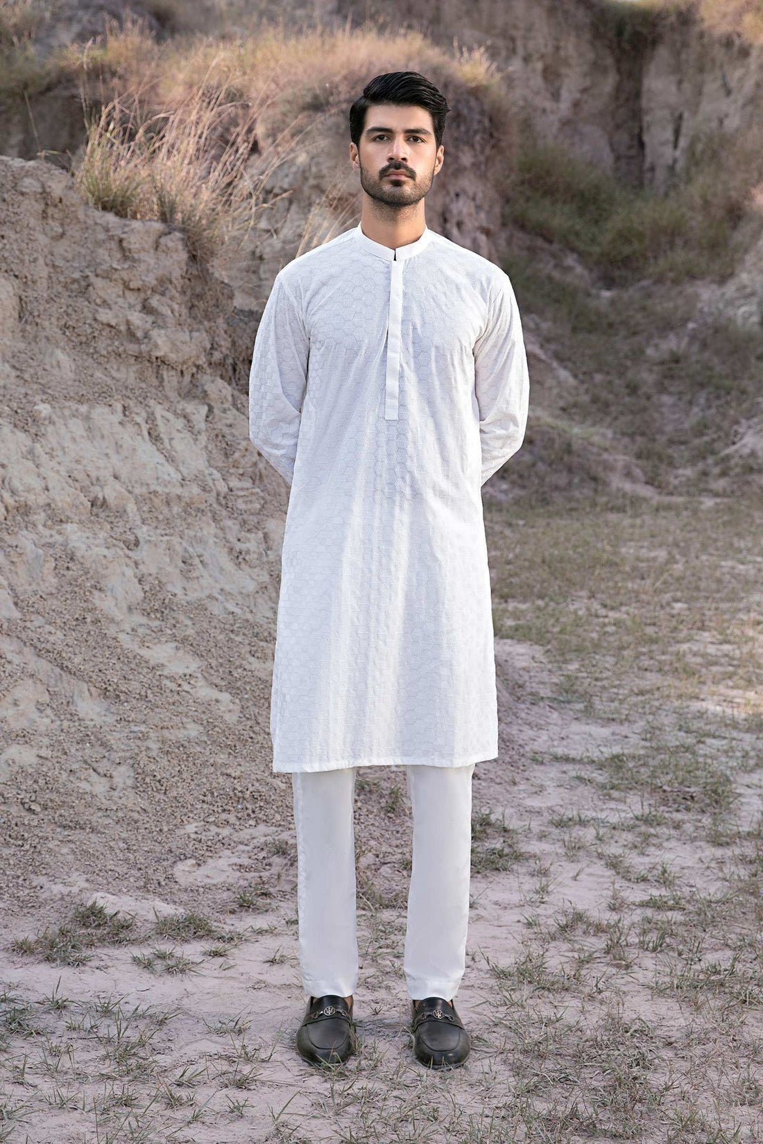 Pakistani Menswear | MARIA.B-GTS-W23-03 - Official Sakeena London Ltd. stockist in UK - Sakeena London