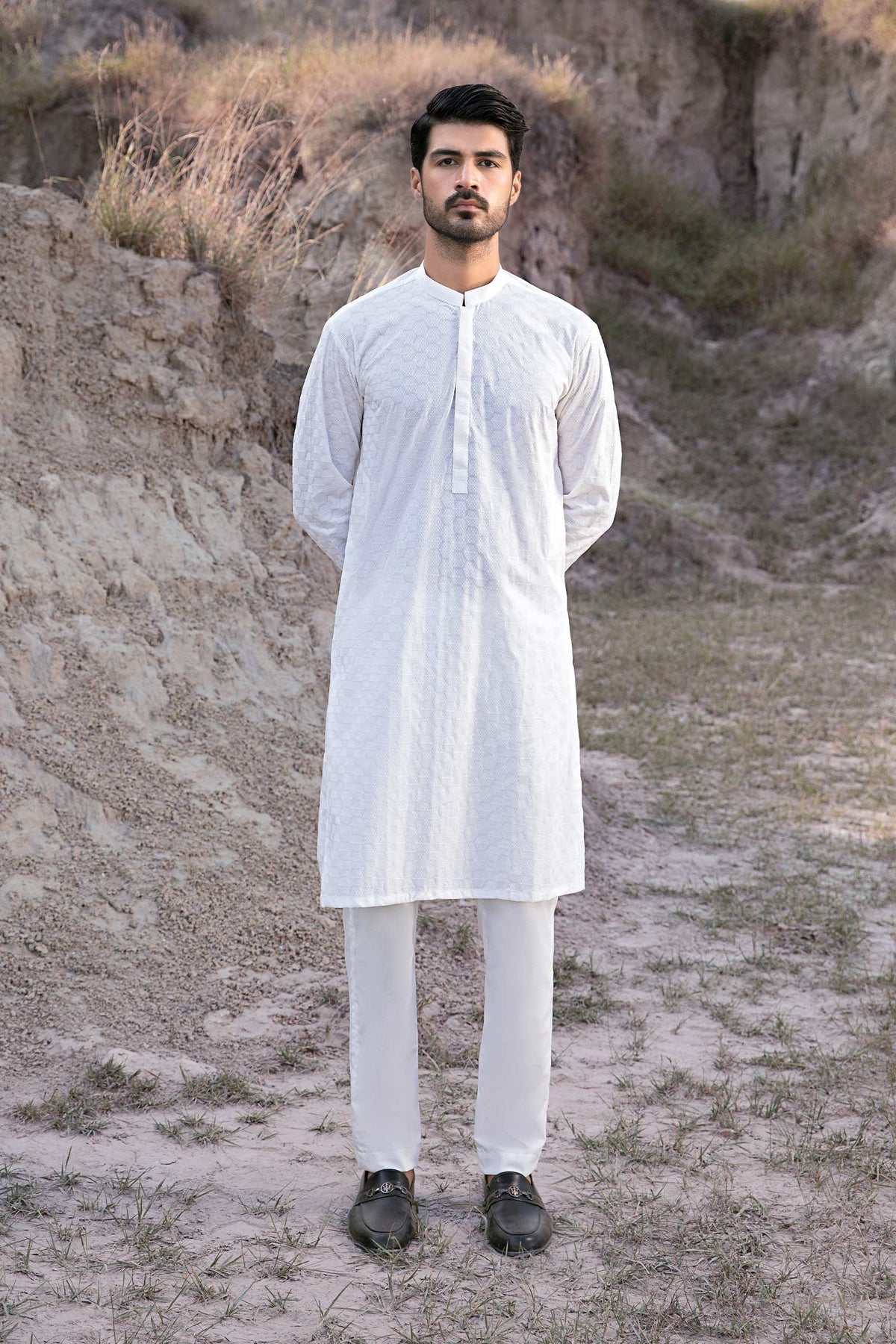 Pakistani Menswear | MARIA.B-GTS-W23-03 - Official Sakeena London Ltd. stockist in UK - Sakeena London