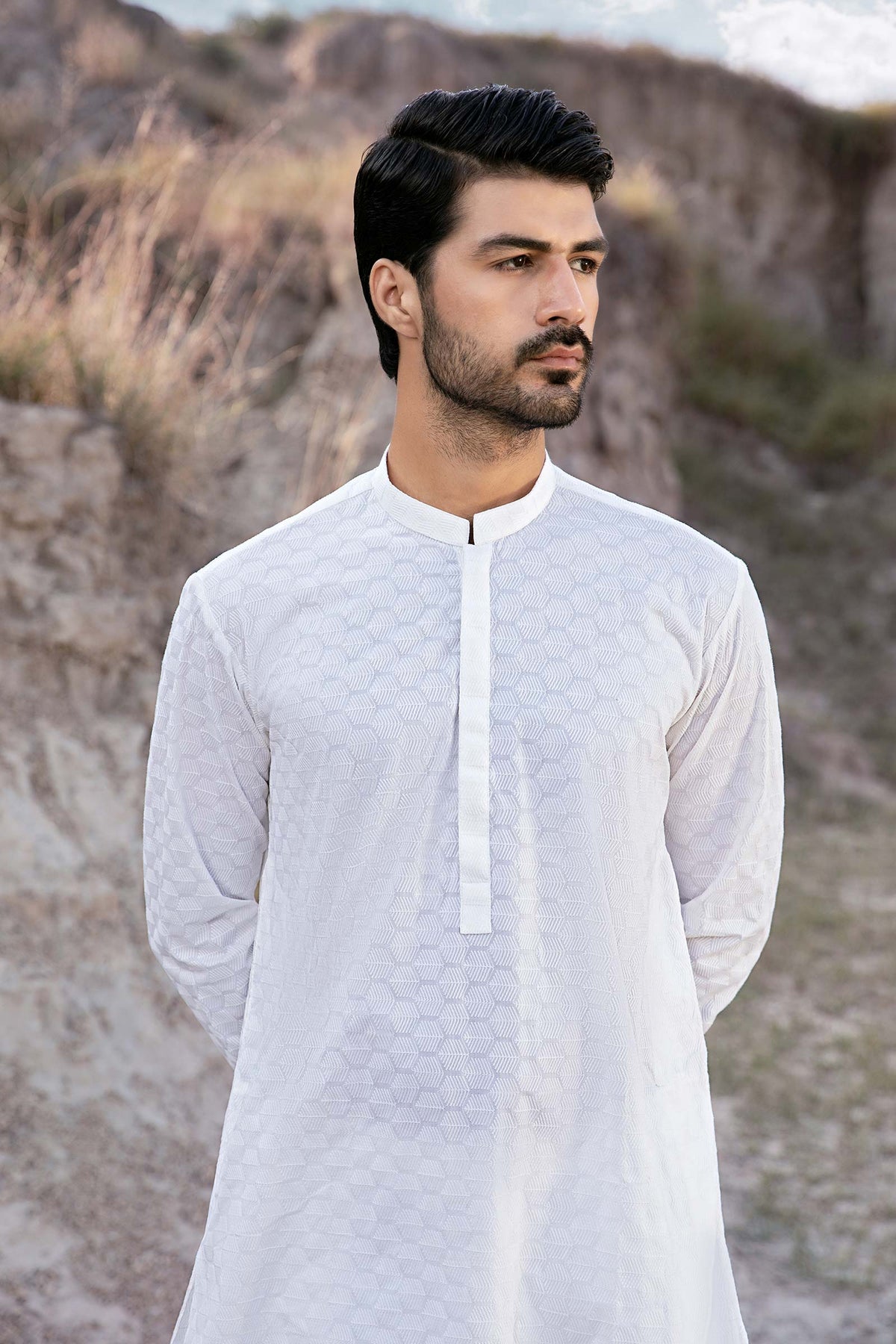 Pakistani Menswear | MARIA.B-GTS-W23-03 - Official Sakeena London Ltd. stockist in UK - Sakeena London