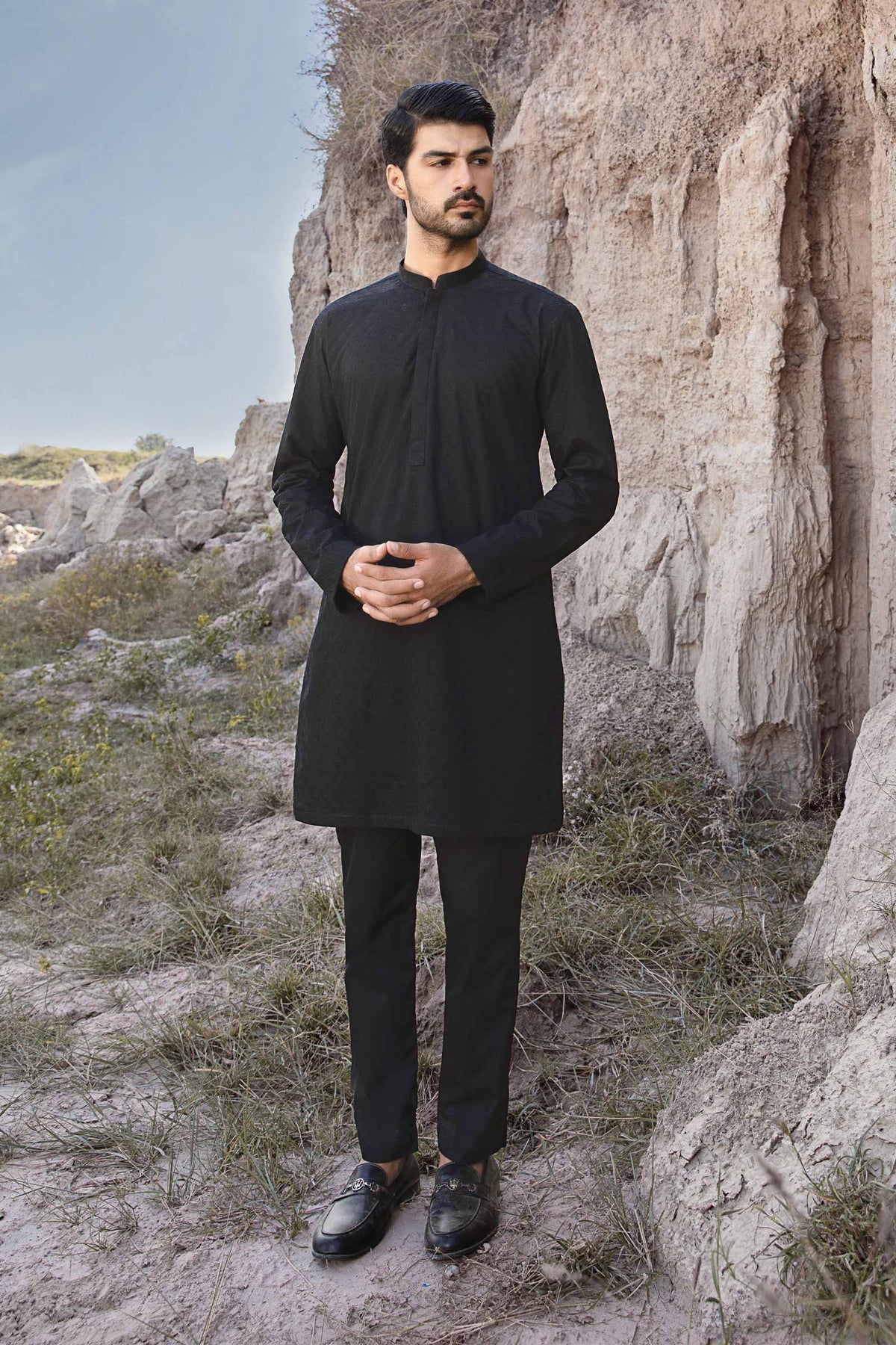Pakistani Menswear | MARIA.B-GTS-W23-04 - Official Sakeena London Ltd. stockist in UK - Sakeena London
