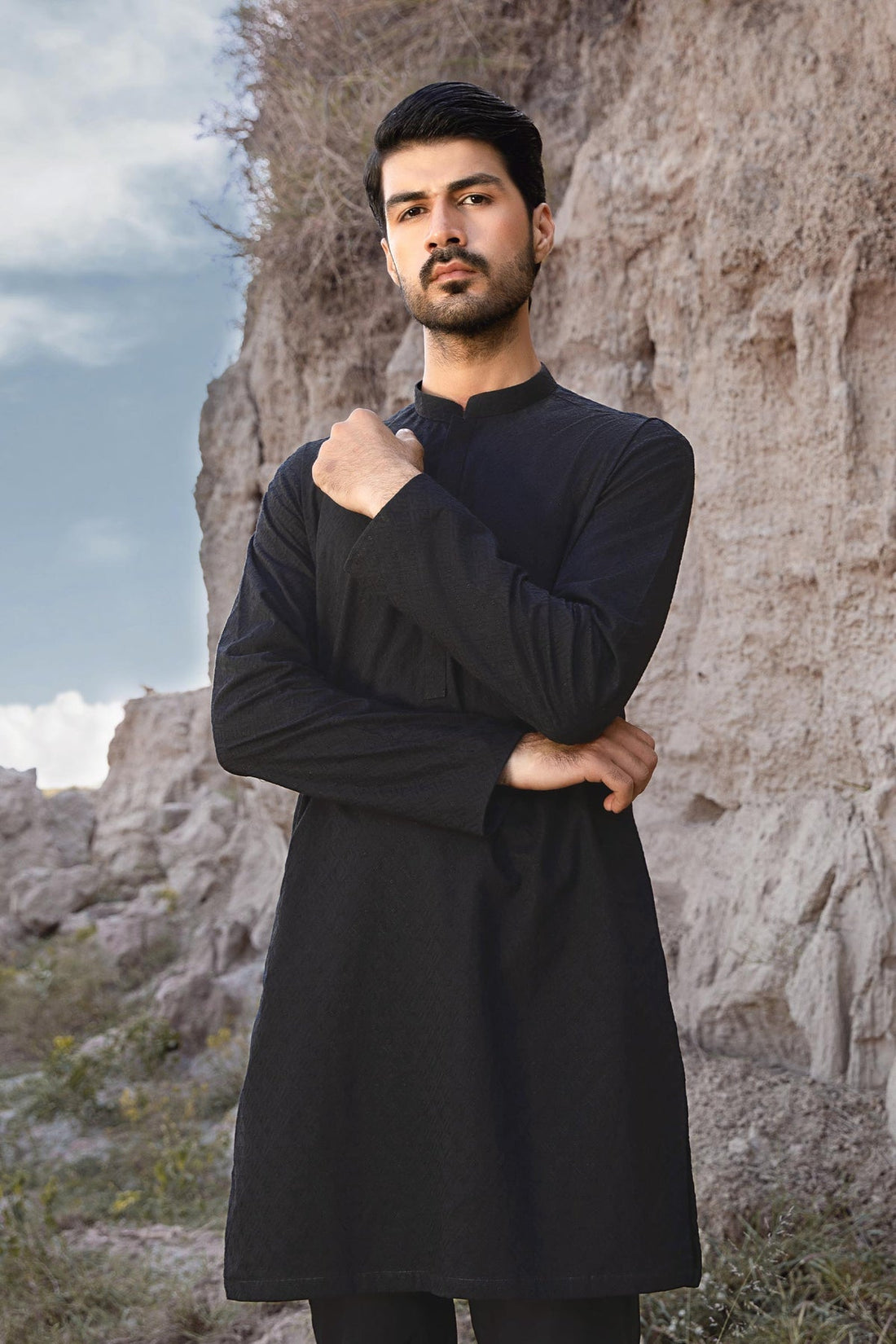 Pakistani Menswear | MARIA.B-GTS-W23-04 - Official Sakeena London Ltd. stockist in UK - Sakeena London