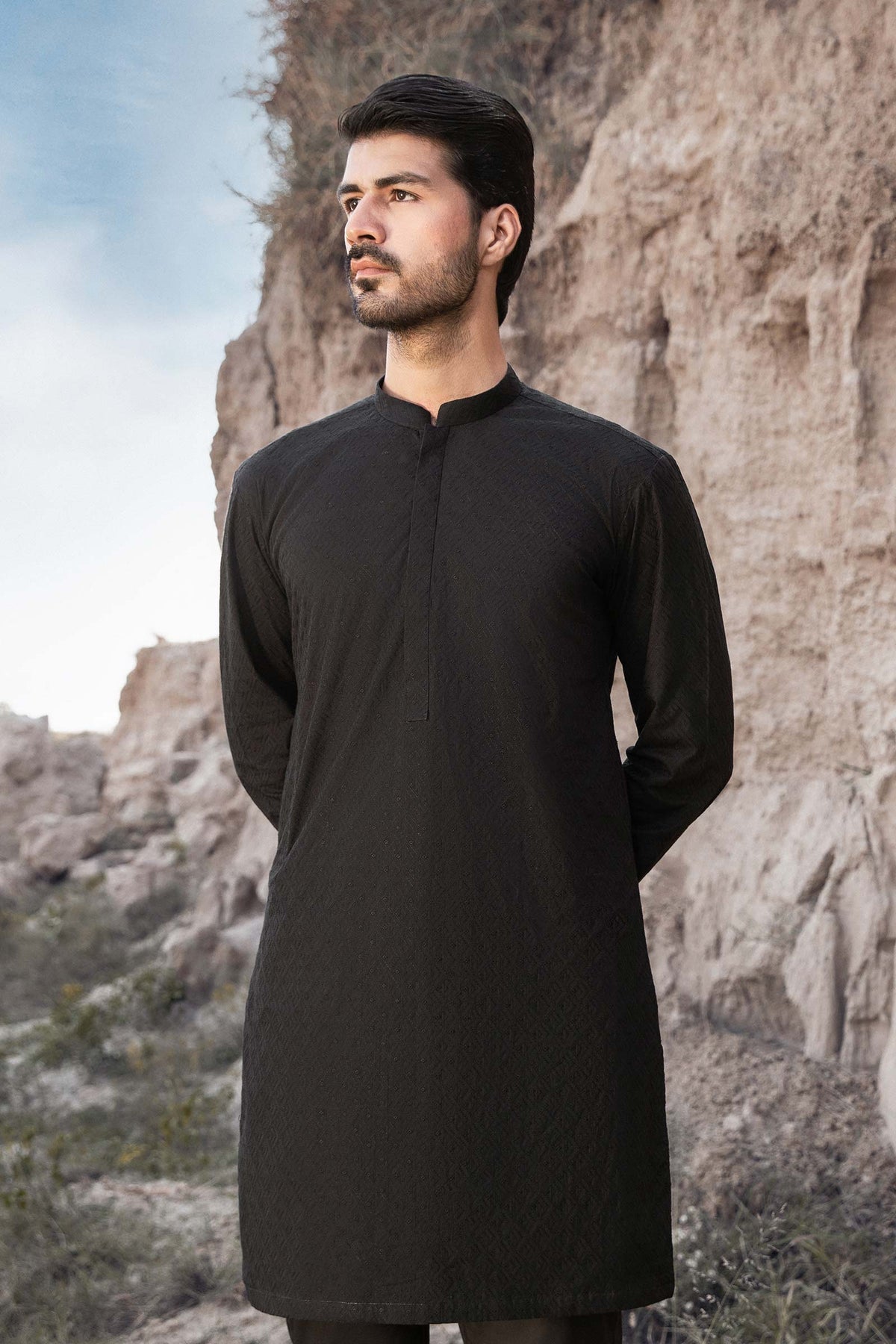 Pakistani Menswear | MARIA.B-GTS-W23-04 - Official Sakeena London Ltd. stockist in UK - Sakeena London