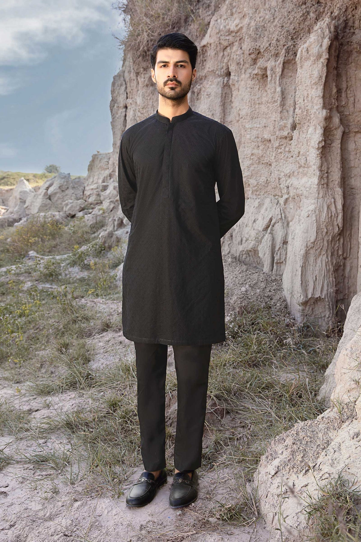 Pakistani Menswear | MARIA.B-GTS-W23-04 - Official Sakeena London Ltd. stockist in UK - Sakeena London