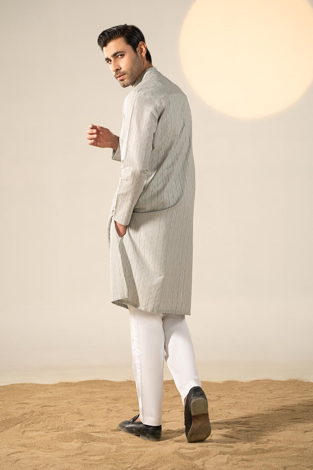 Pakistani Menswear | MARIA.B- GTS-SS24-02 - Official Sakeena London Ltd. stockist in UK - Sakeena London