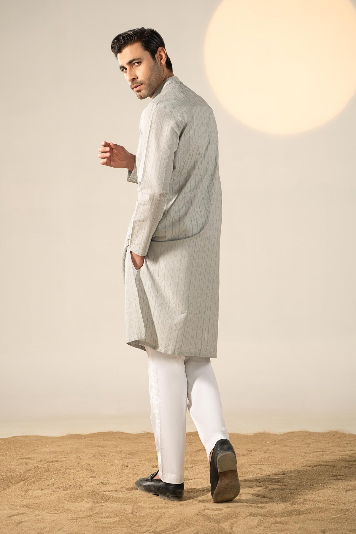Pakistani Menswear | MARIA.B- GTS-SS24-02 - Official Sakeena London Ltd. stockist in UK - Sakeena London