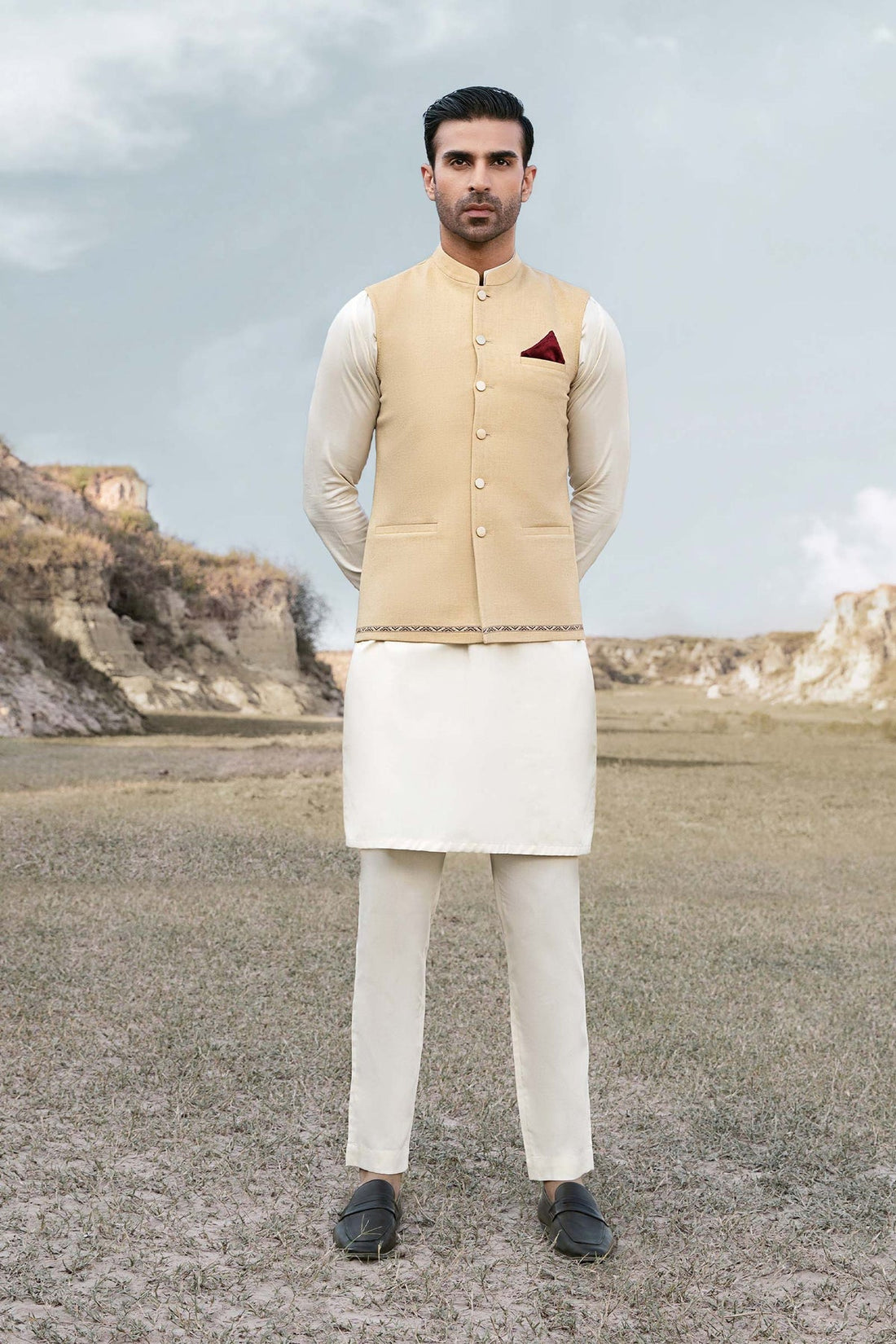Pakistani Menswear | MARIA.B-GTS-W23-15 - Official Sakeena London stockist in UK - Sakeena London