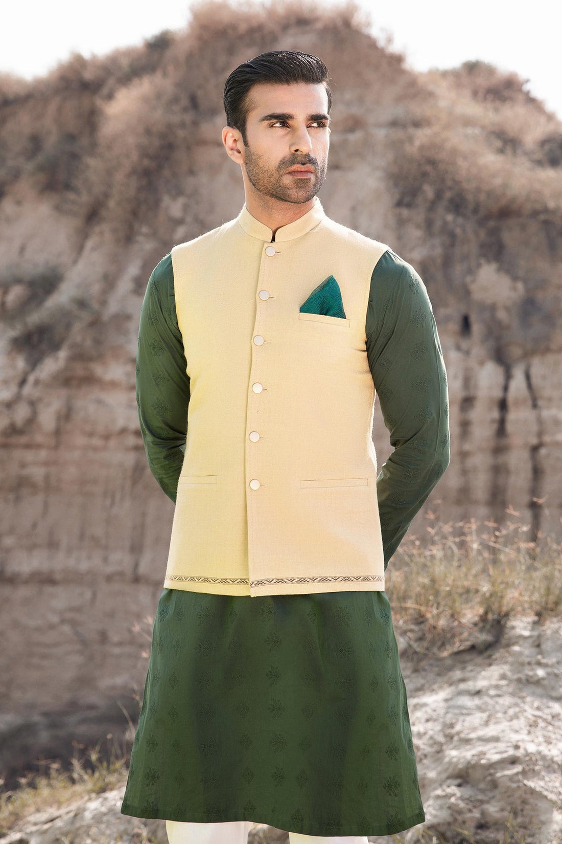 Pakistani Menswear | MARIA.B-GTS-W23-15 - Official Sakeena London stockist in UK - Sakeena London