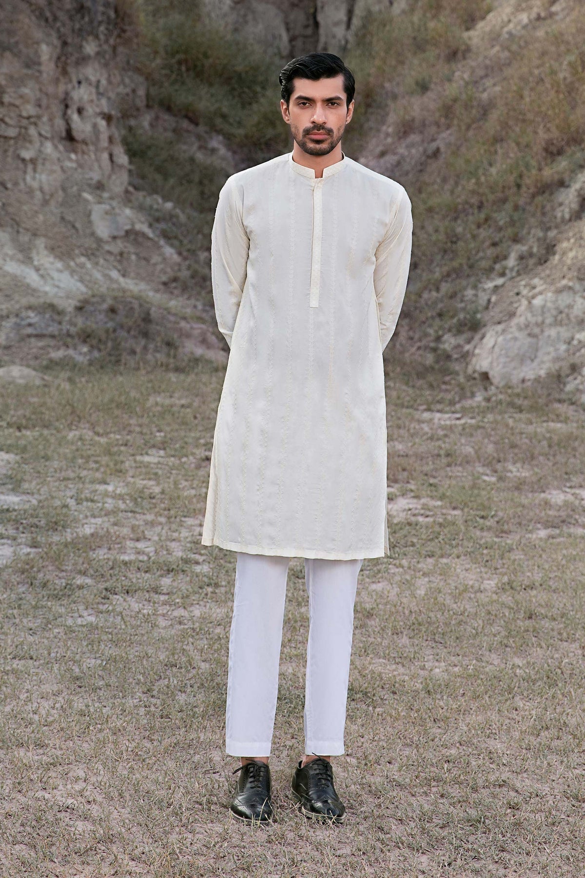 Pakistani Menswear | MARIA.B-GTS-W23-08 - Official Sakeena London Ltd. stockist in UK - Sakeena London