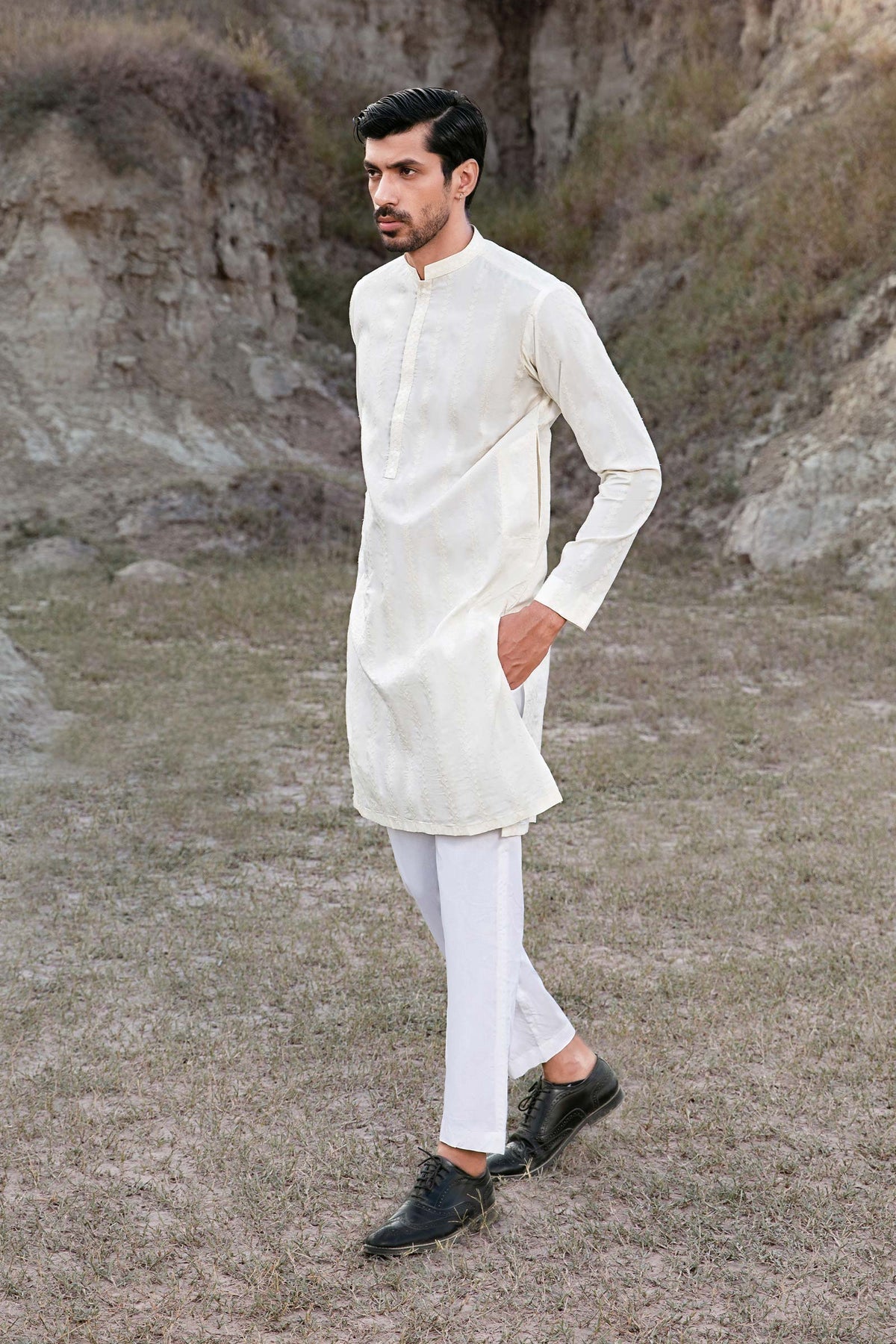 Pakistani Menswear | MARIA.B-GTS-W23-08 - Official Sakeena London Ltd. stockist in UK - Sakeena London