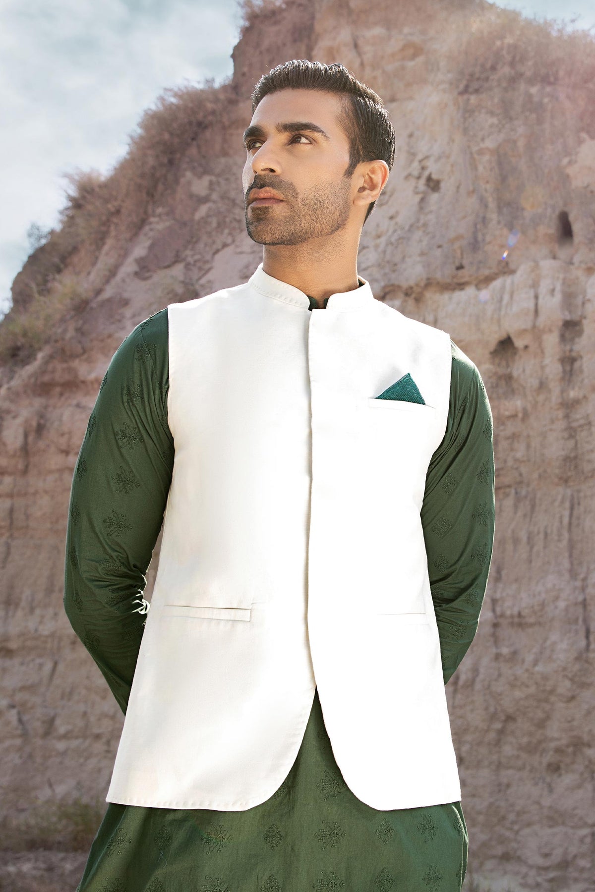 Pakistani Menswear | MARIA.B-GTS-W23-14 - Official Sakeena London Ltd. stockist in UK - Sakeena London
