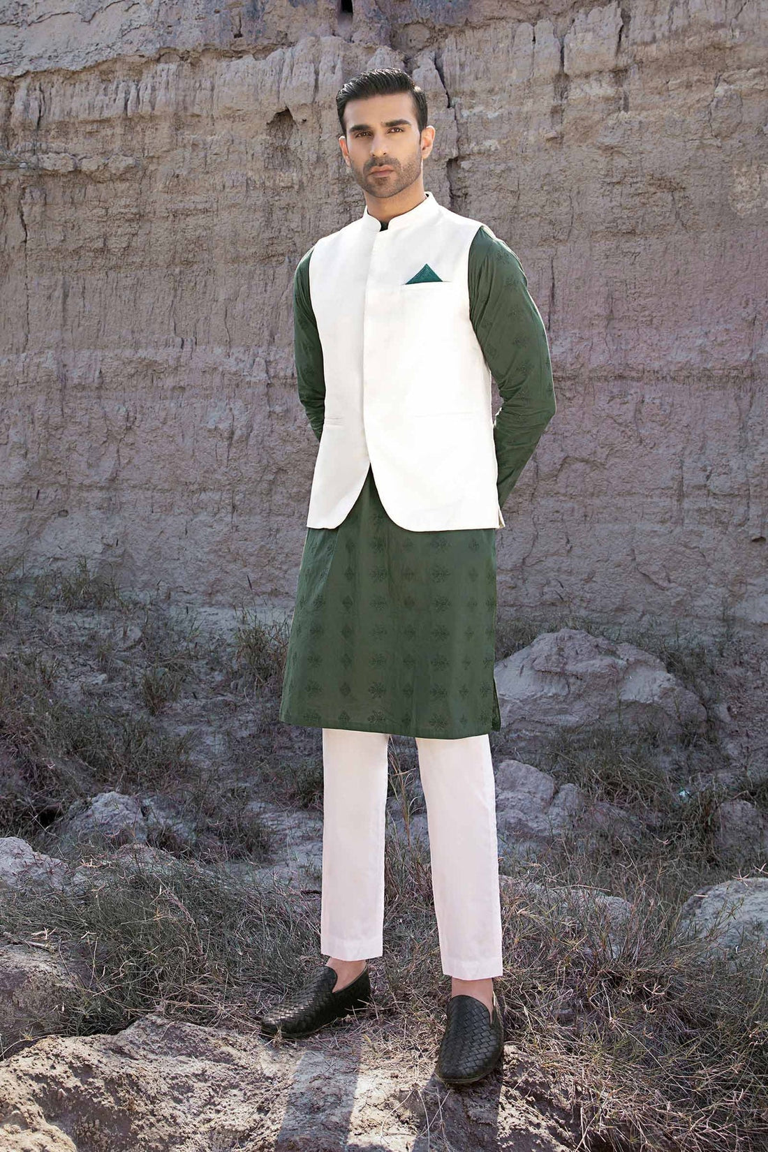 Pakistani Menswear | MARIA.B-GTS-W23-14 - Official Sakeena London Ltd. stockist in UK - Sakeena London