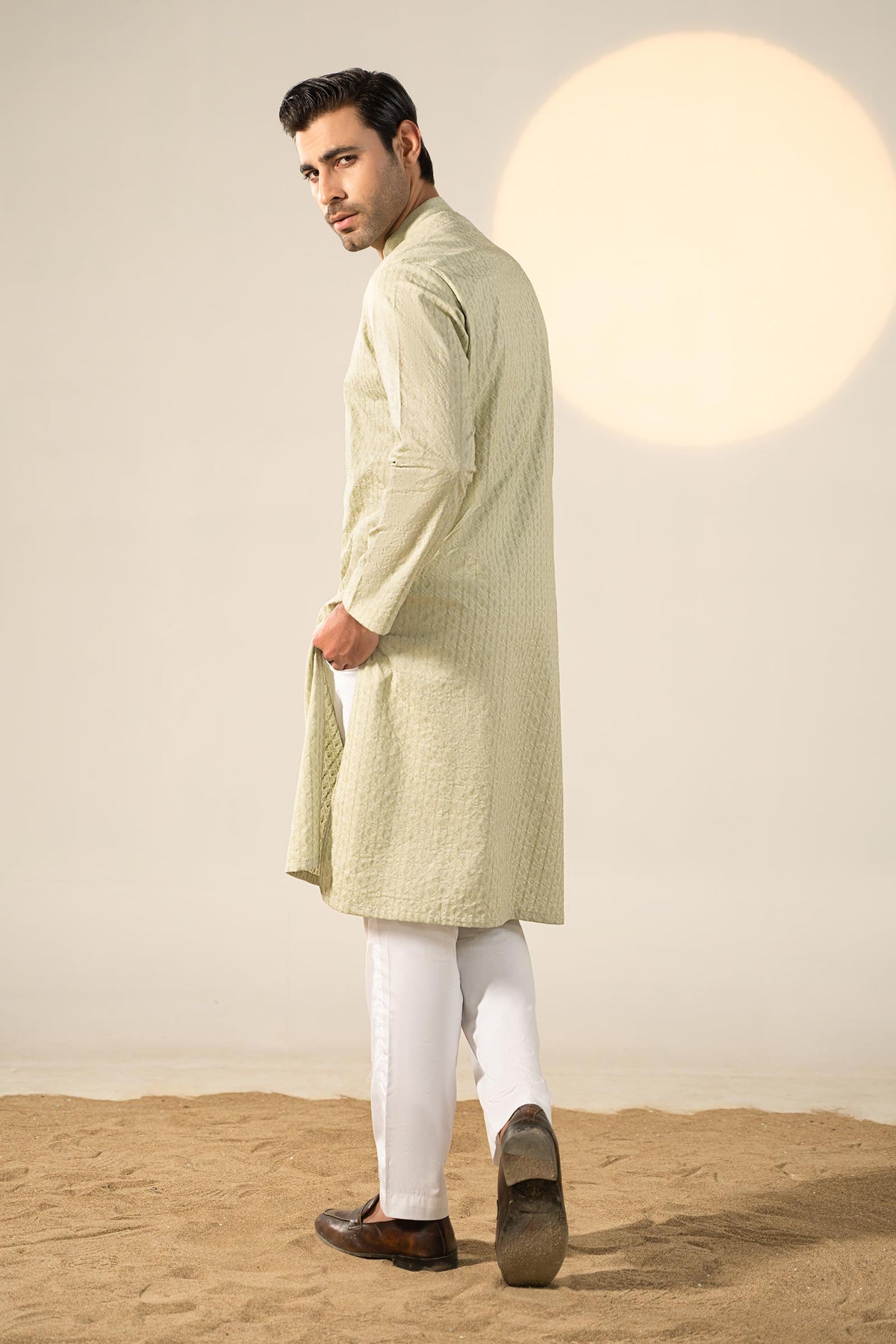 Pakistani Menswear | MARIA.B- GTS-SS24-03 - Official Sakeena London Ltd. stockist in UK - Sakeena London