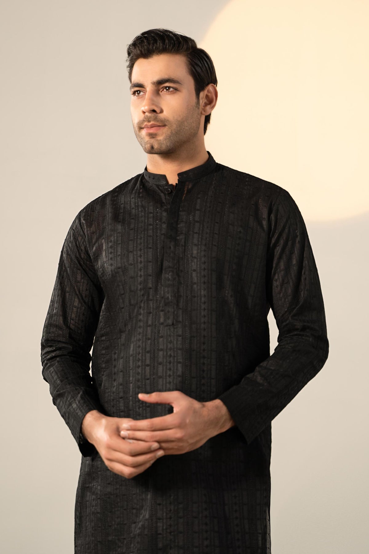 Pakistani Menswear | MARIA.B-GTS-SS24-04 - Official Sakeena London Ltd. stockist in UK - Sakeena London