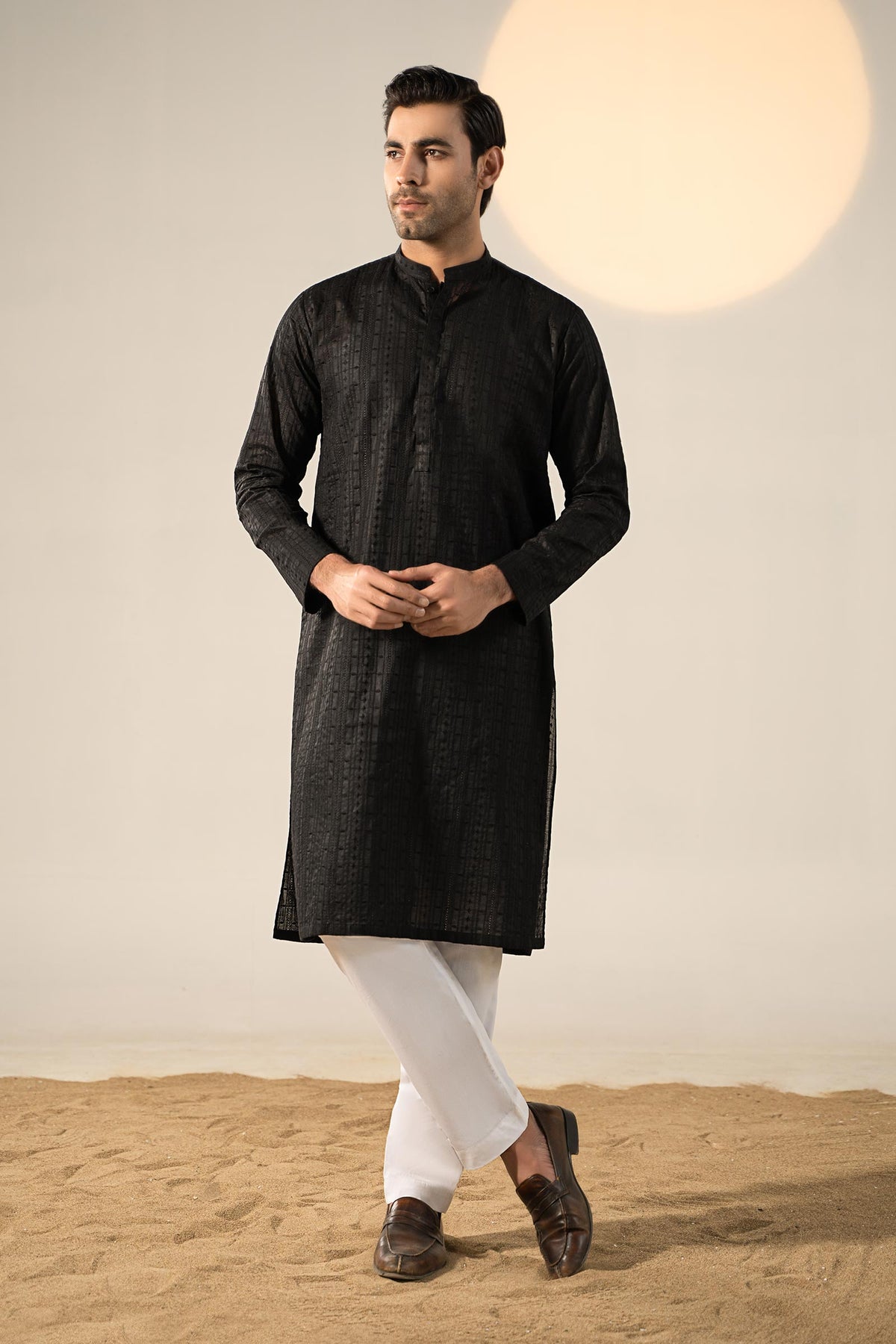 Pakistani Menswear | MARIA.B-GTS-SS24-04 - Official Sakeena London Ltd. stockist in UK - Sakeena London