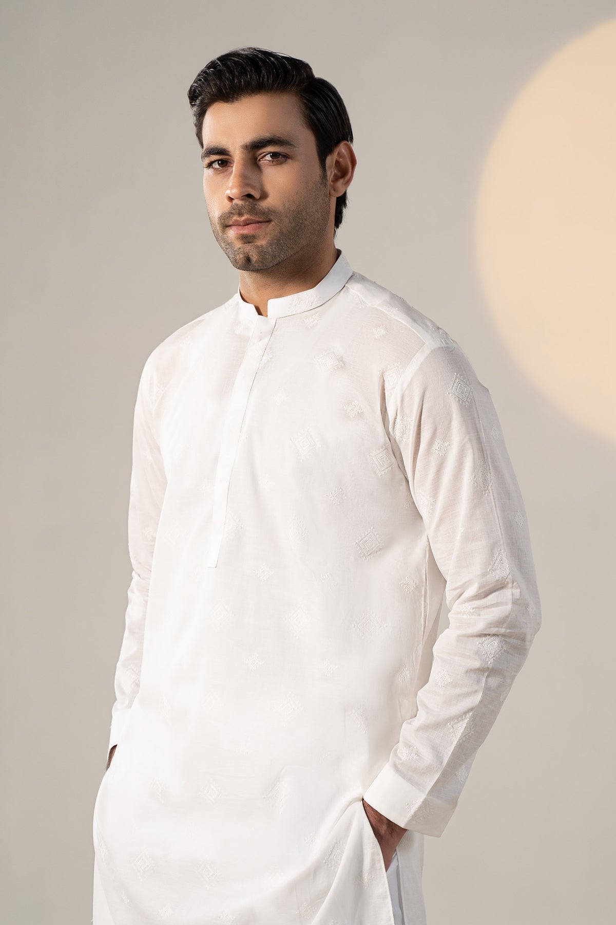 Pakistani Menswear | MARIA.B-GTS-SS24-05 - Official Sakeena London Ltd. stockist in UK - Sakeena London