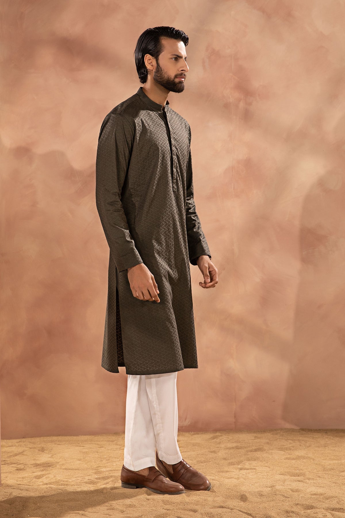 Pakistani Menswear | MARIA.B-GTS-SS24-06 - Official Sakeena London Ltd. stockist in UK - Sakeena London