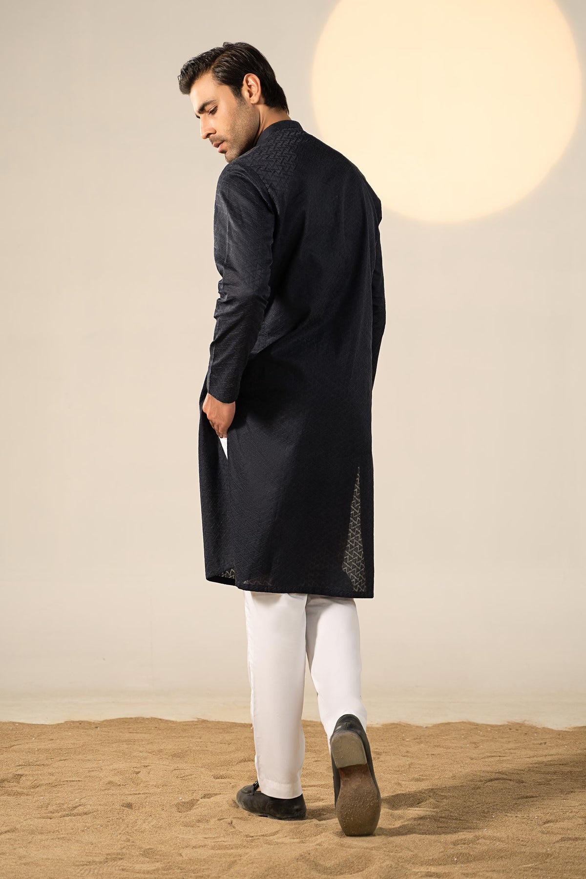 Pakistani Menswear | MARIA.B-GTS-SS24-08 - Official Sakeena London Ltd. stockist in UK - Sakeena London