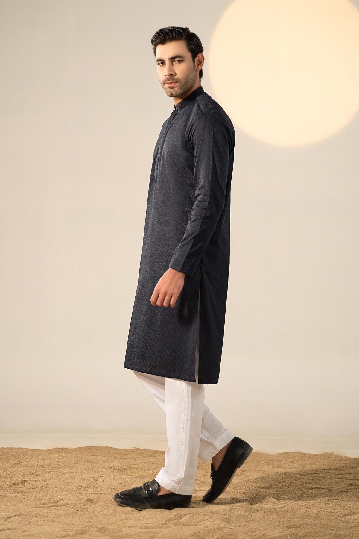 Pakistani Menswear | MARIA.B-GTS-SS24-08 - Official Sakeena London Ltd. stockist in UK - Sakeena London