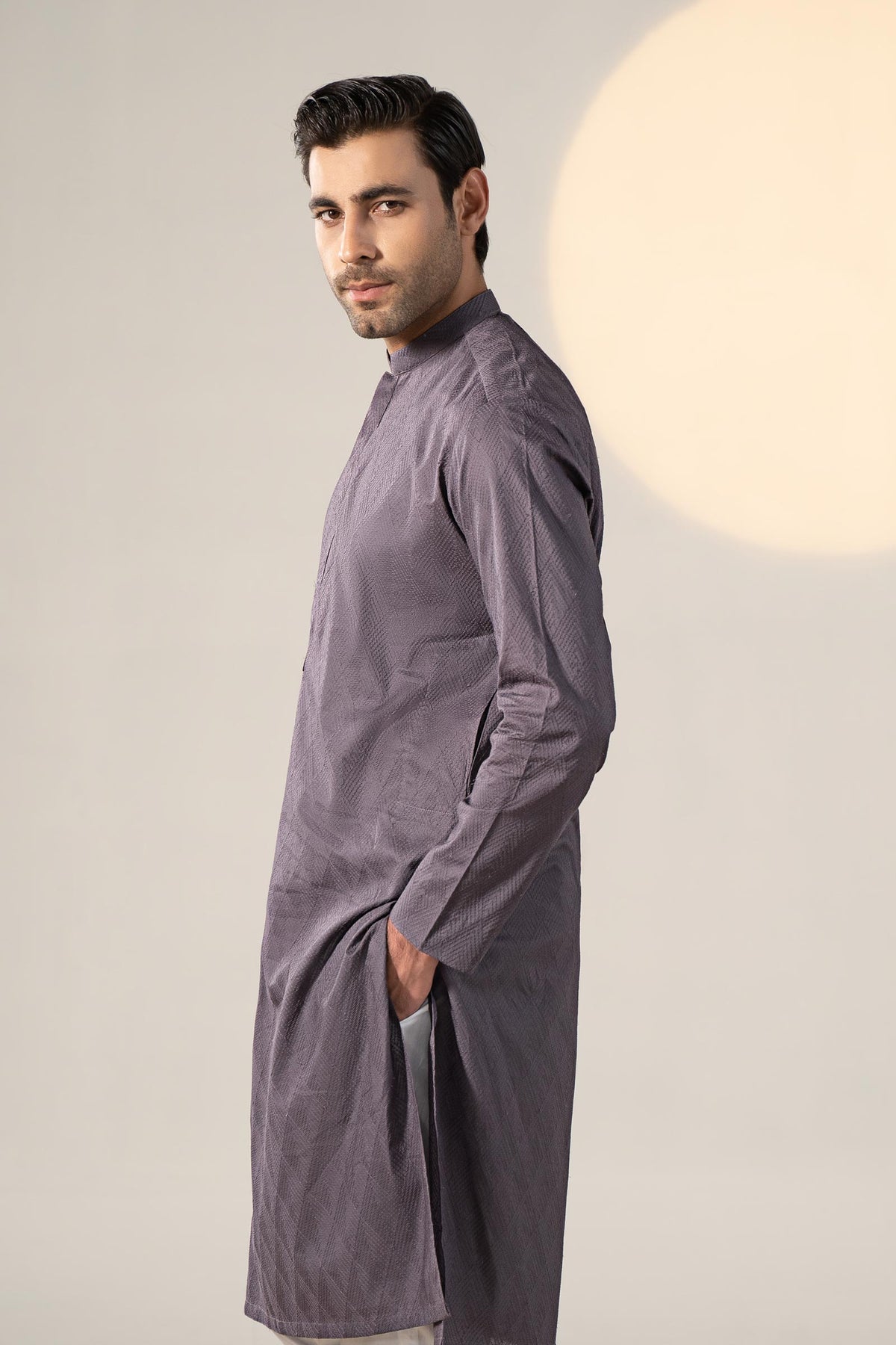 Pakistani Menswear | MARIA.B-GTS-SS24-09 - Official Sakeena London Ltd. stockist in UK - Sakeena London