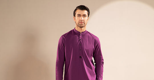 Pakistani Menswear | MARIA.B-GTS-SS24-13 - Official Sakeena London Ltd. stockist in UK - Sakeena London
