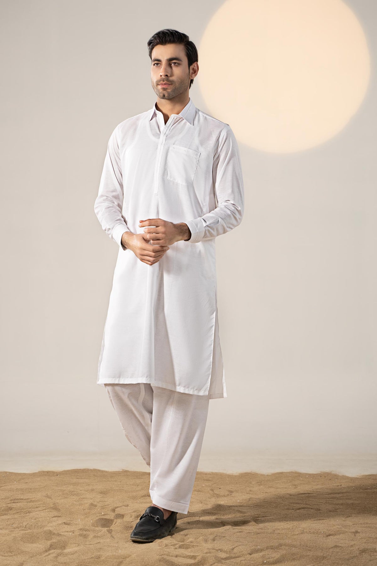 Pakistani Menswear | MARIA.B-GTS-SS24-16 - Official Sakeena London Ltd. stockist in UK - Sakeena London