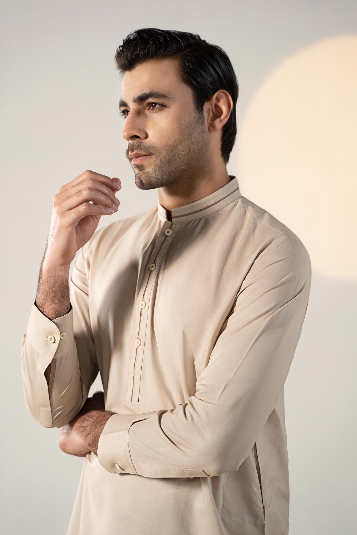 Pakistani Menswear | MARIA.B-GTS-SS24-17 - Official Sakeena London Ltd. stockist in UK - Sakeena London