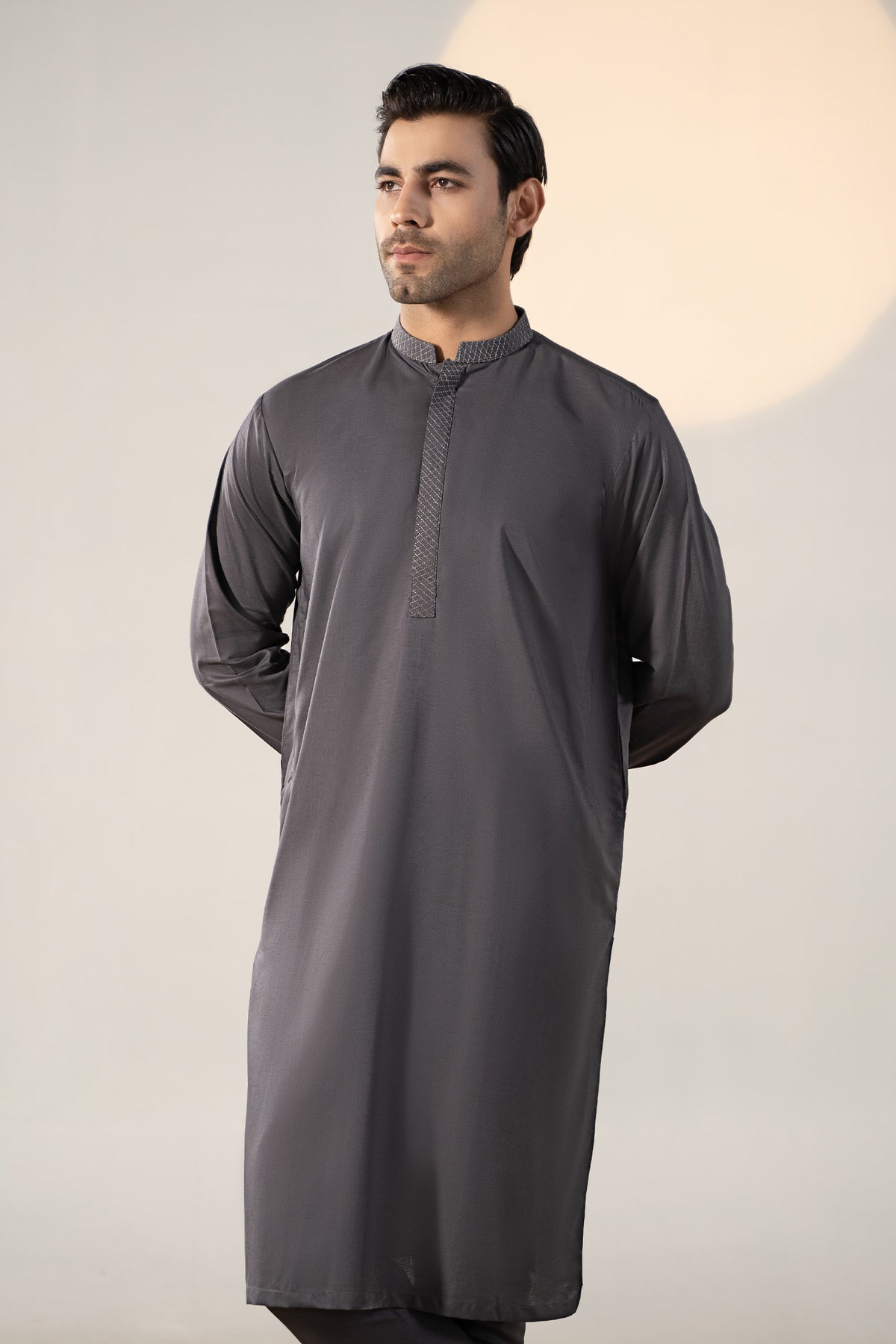 Pakistani Menswear | MARIA.B-GTS-SS24-19 - Official Sakeena London Ltd. stockist in UK - Sakeena London