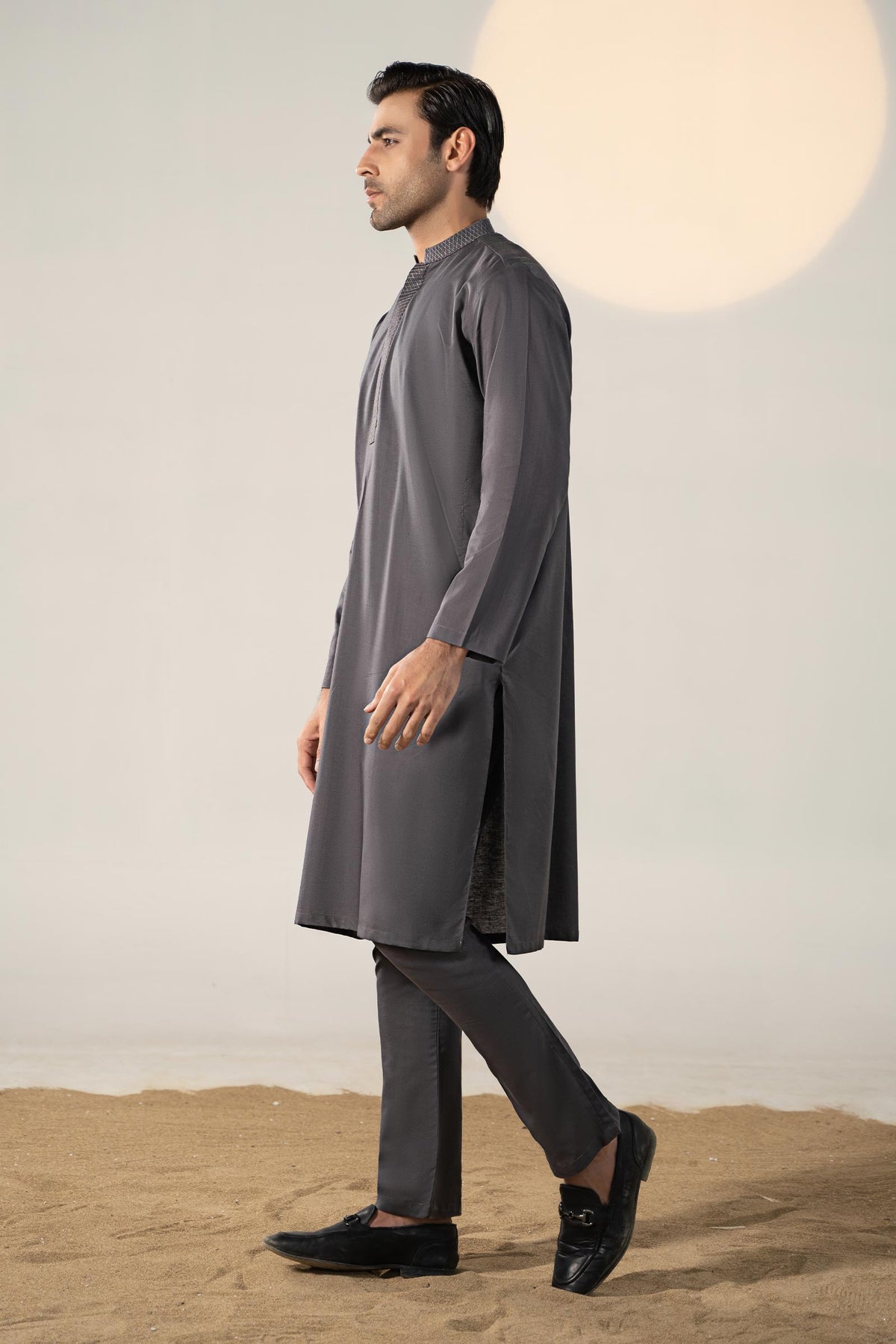 Pakistani Menswear | MARIA.B-GTS-SS24-19 - Official Sakeena London Ltd. stockist in UK - Sakeena London