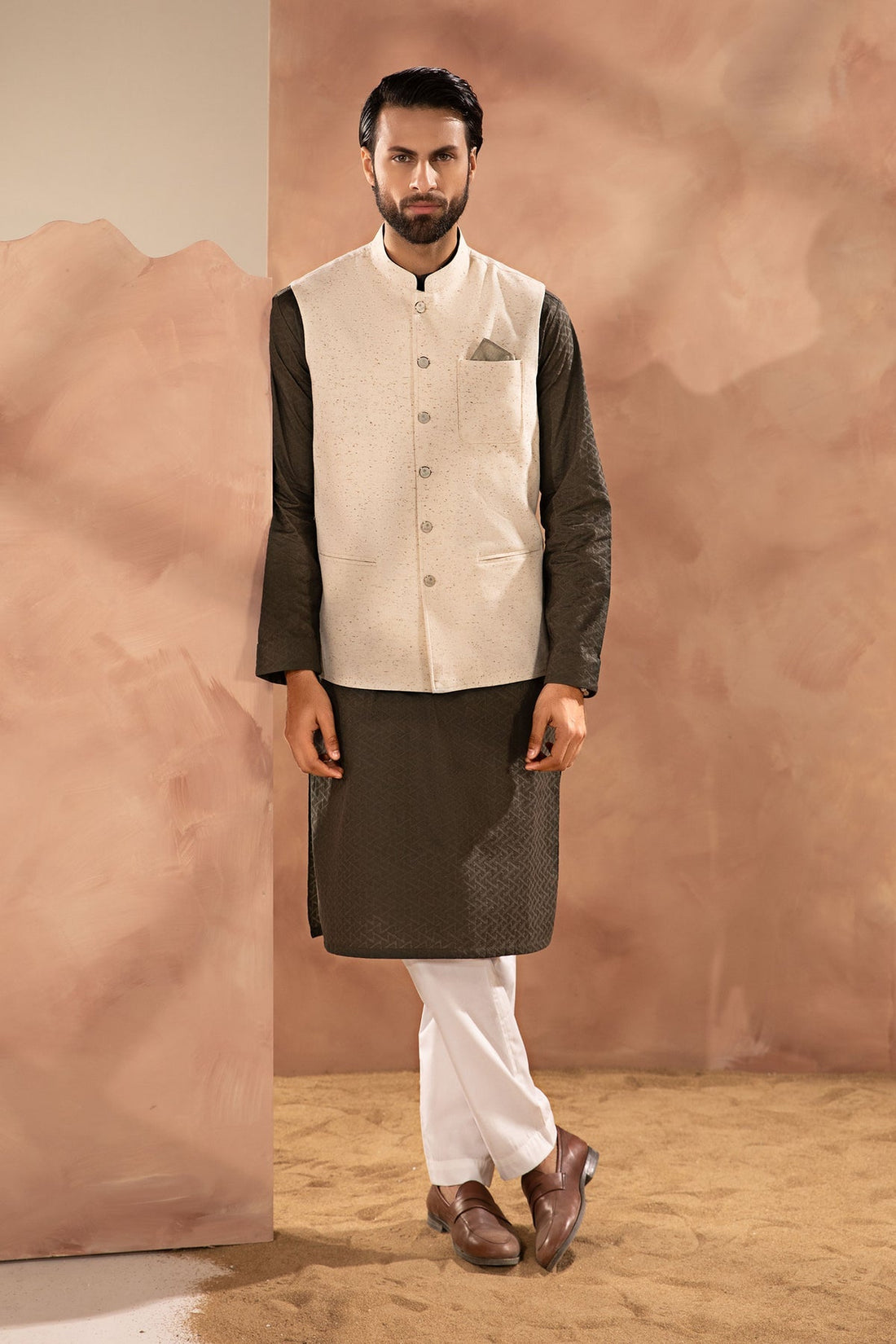 Pakistani Menswear | MARIA.B-GTS-SS24-22 - Official Sakeena London Ltd. stockist in UK - Sakeena London