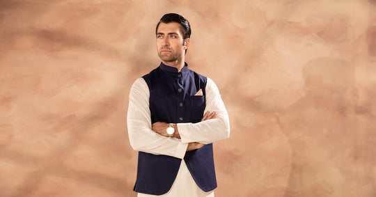 Pakistani Menswear | MARIA.B-GTS-SS24-24 - Official Sakeena London Ltd. stockist in UK - Sakeena London