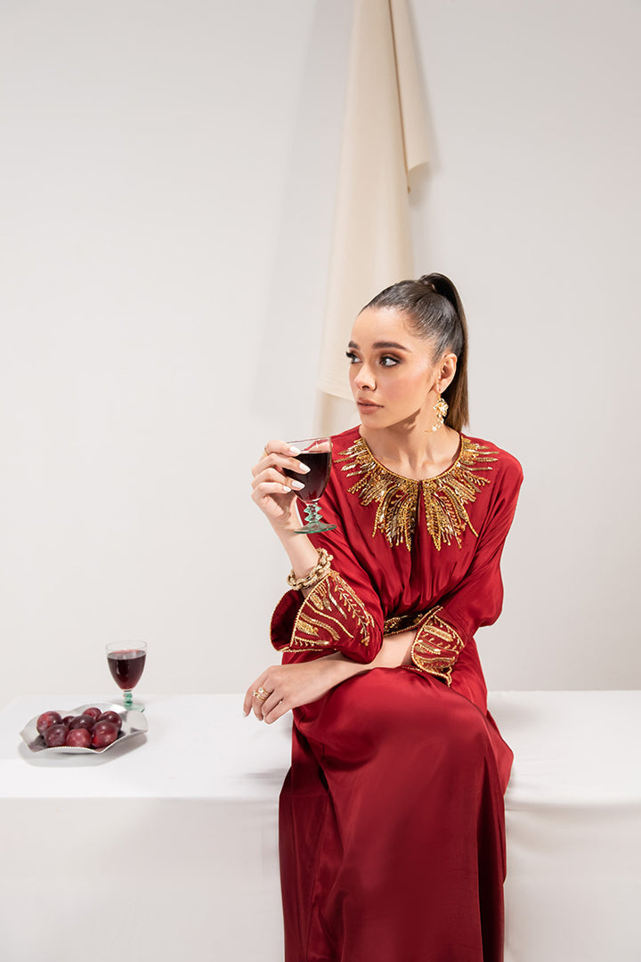 Maria Osama Khan | Tiffany Formals | Ruby - Official Maria Osama Khan stockist in UK - Sakeena London