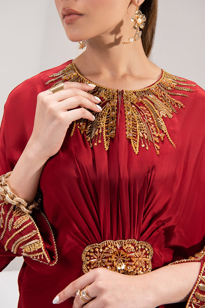 Maria Osama Khan | Tiffany Formals | Ruby - Official Maria Osama Khan stockist in UK - Sakeena London