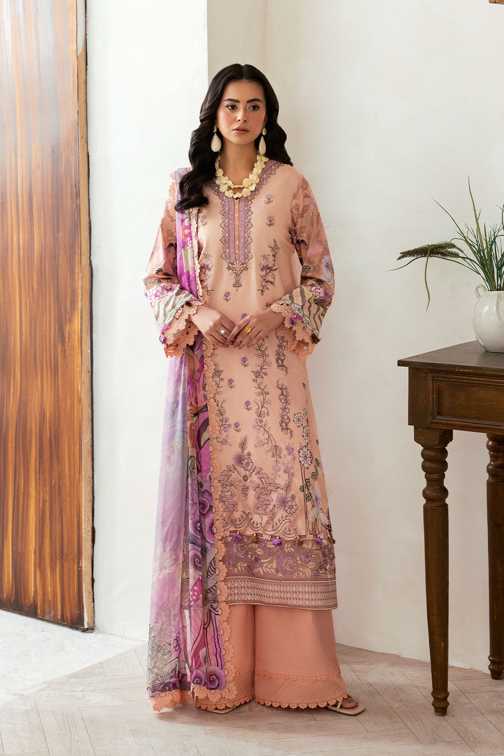 Ramsha | Mashaal Luxury Lawn | L-1411 - Official Ramsha stockist in UK - Sakeena London