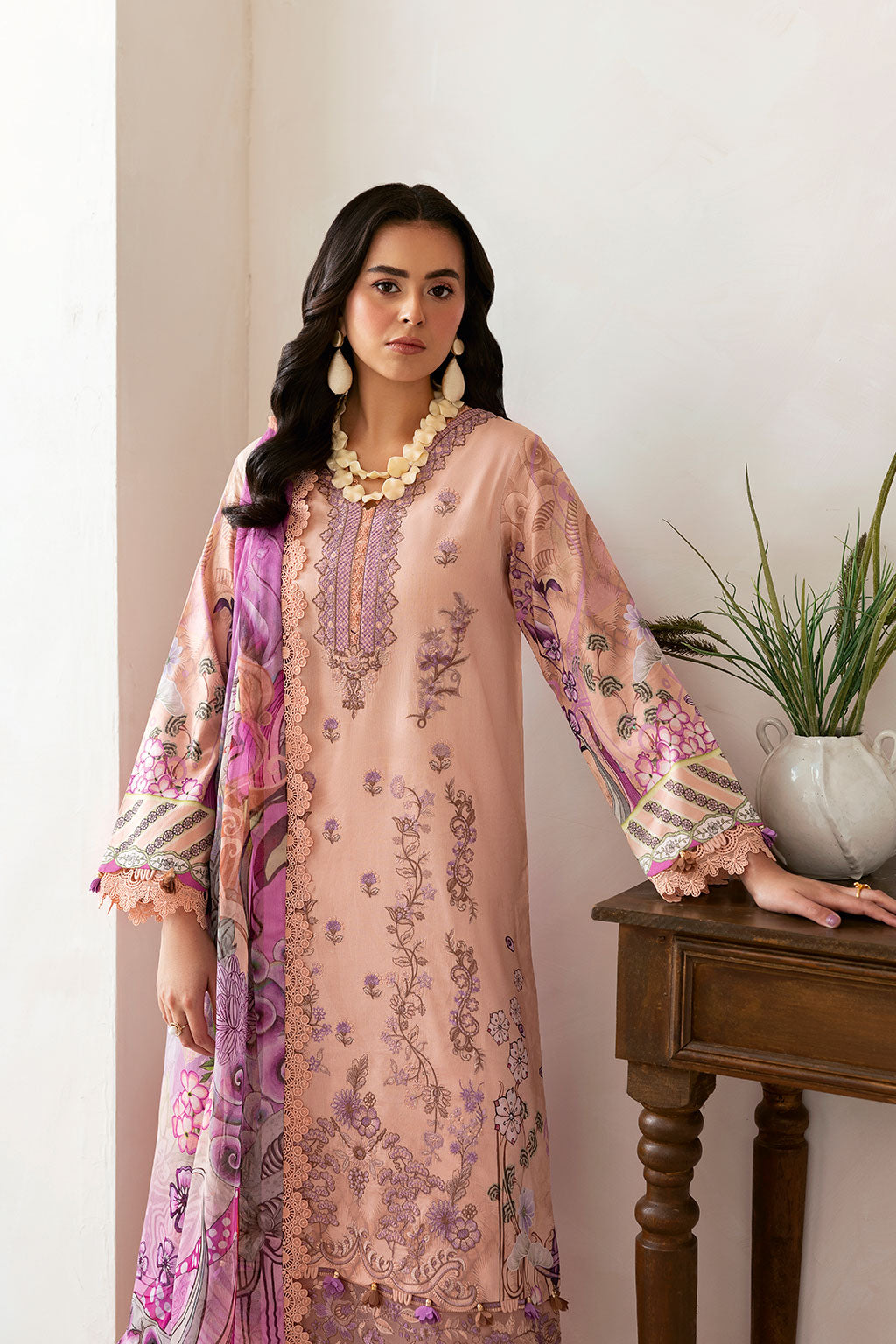 Ramsha | Mashaal Luxury Lawn | L-1411 - Official Ramsha stockist in UK - Sakeena London